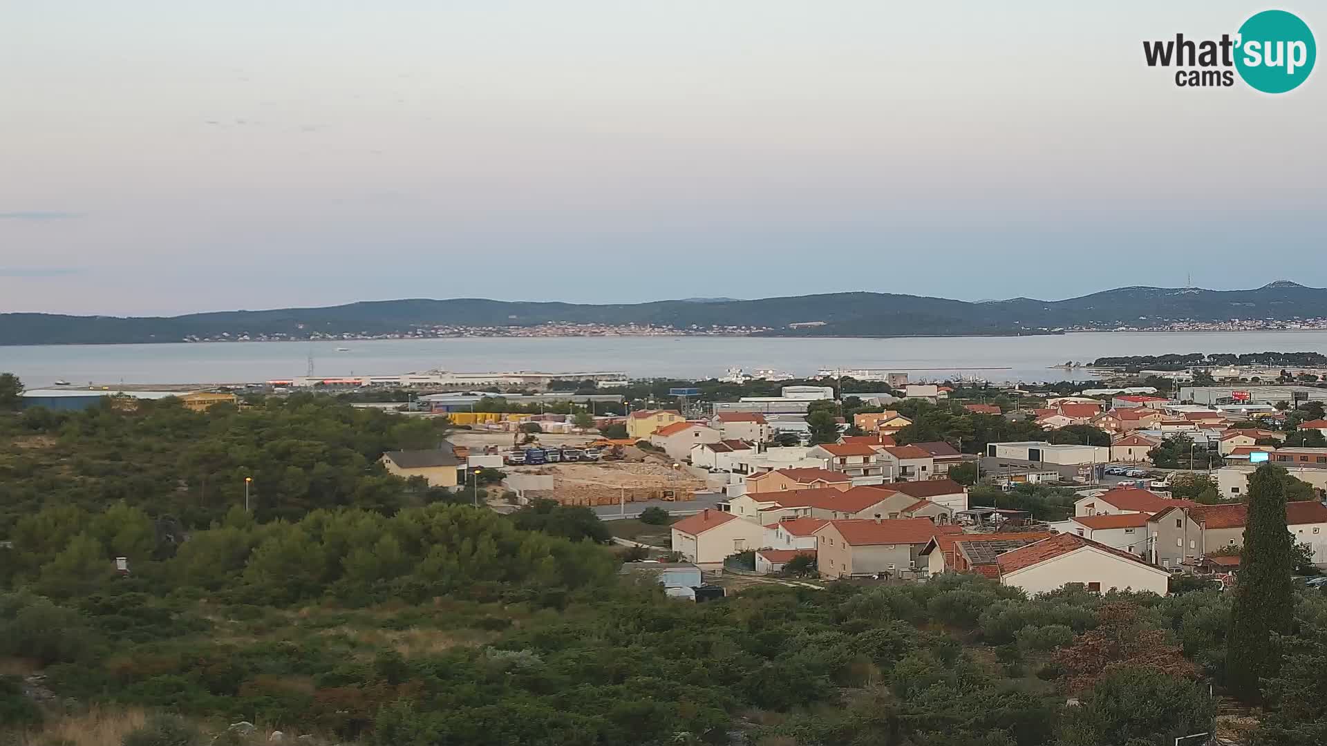 Zadar Port Gazenica Webcam Panorama, Zadar, Croatia