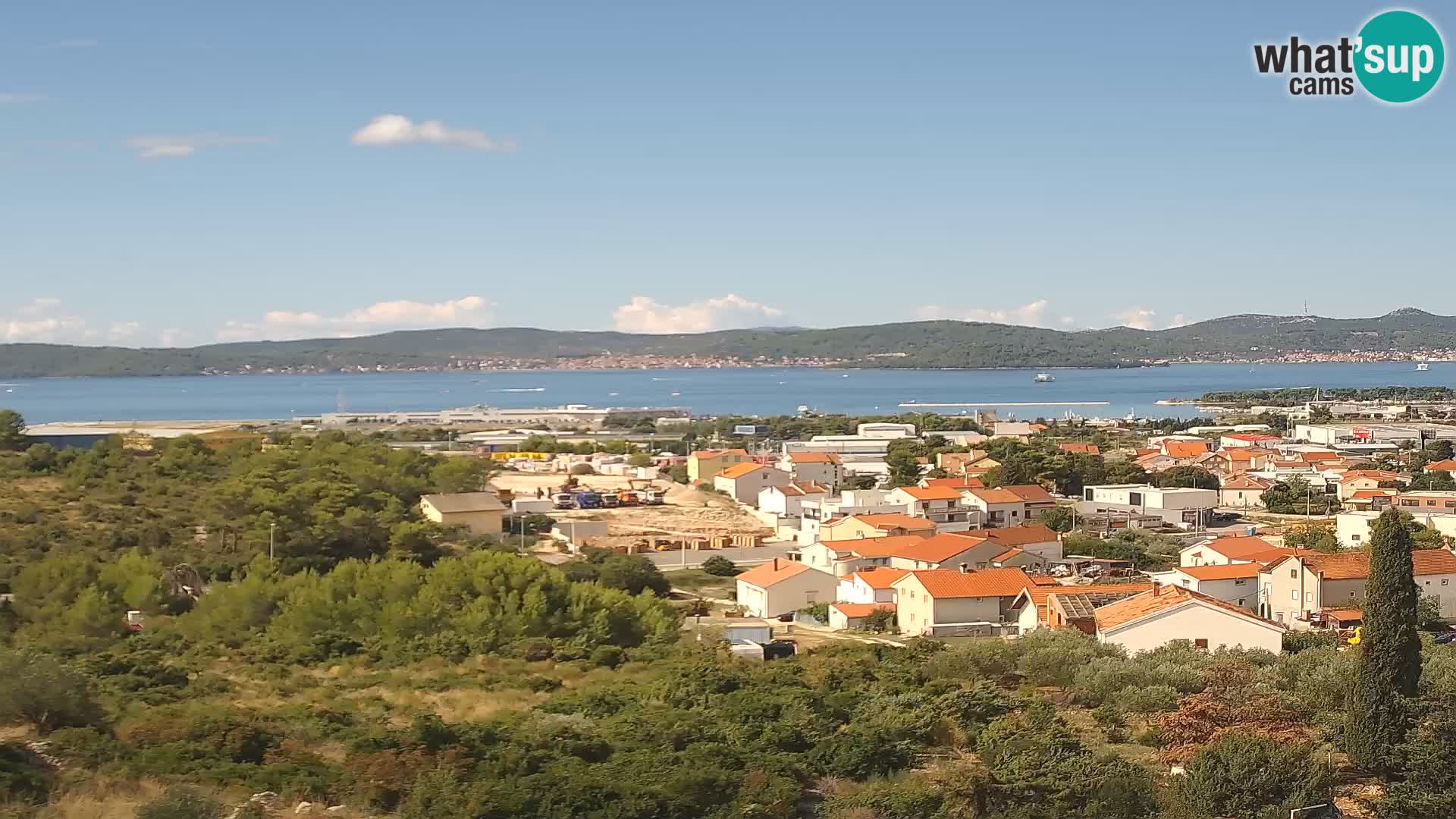 Zadar Pristanišče Gazenica s panoramsko spletno kamero, Zadar, Hrvaška