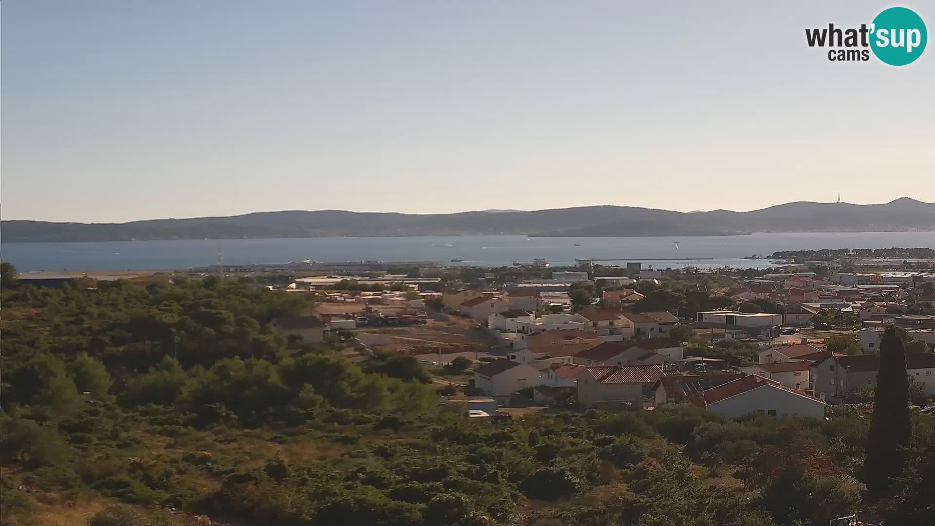 Zadar Port Gazenica Webcam Panorama, Zadar, Kroatien