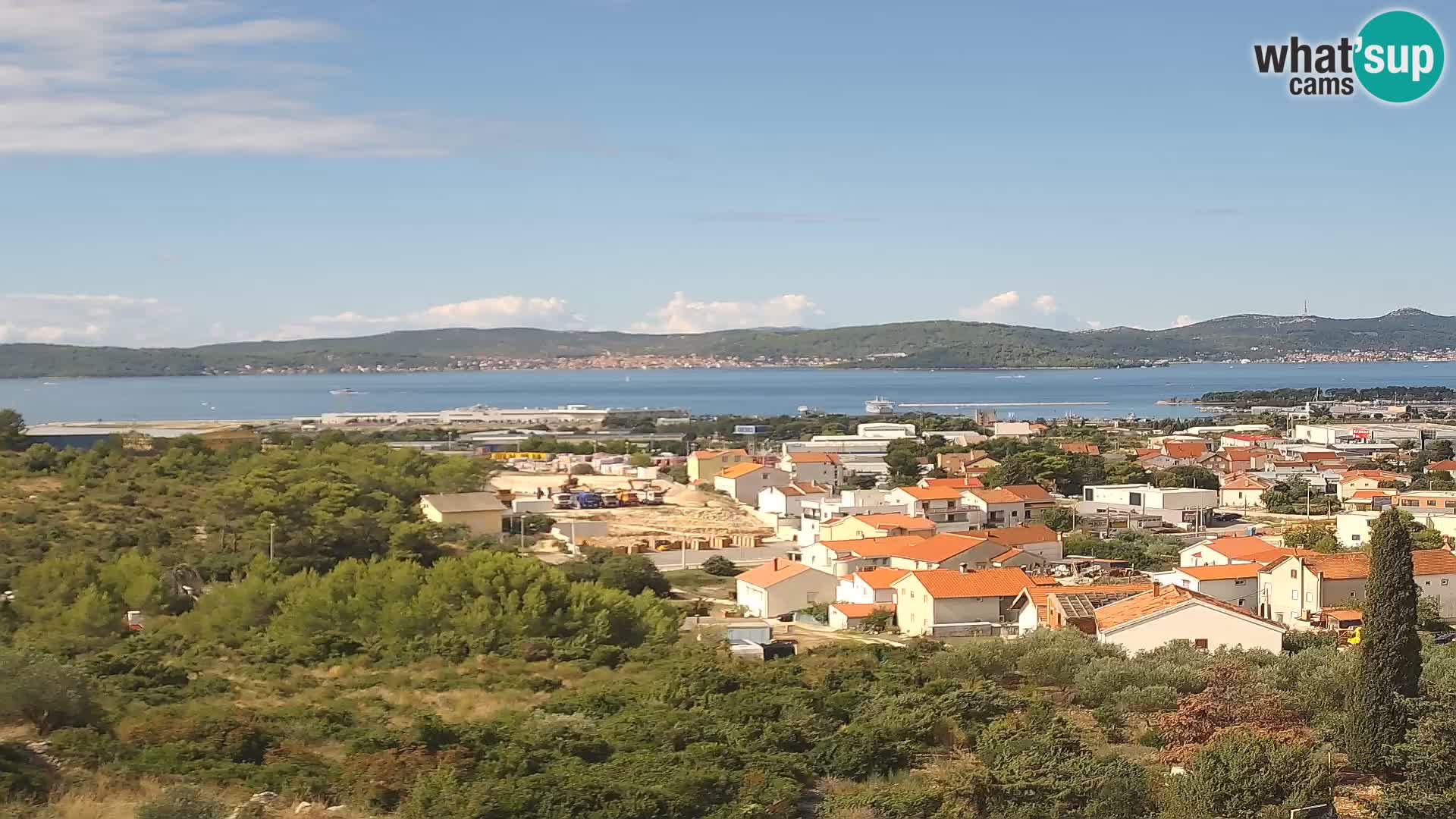 Zadar Port Gazenica Webcam Panorama, Zadar, Kroatien