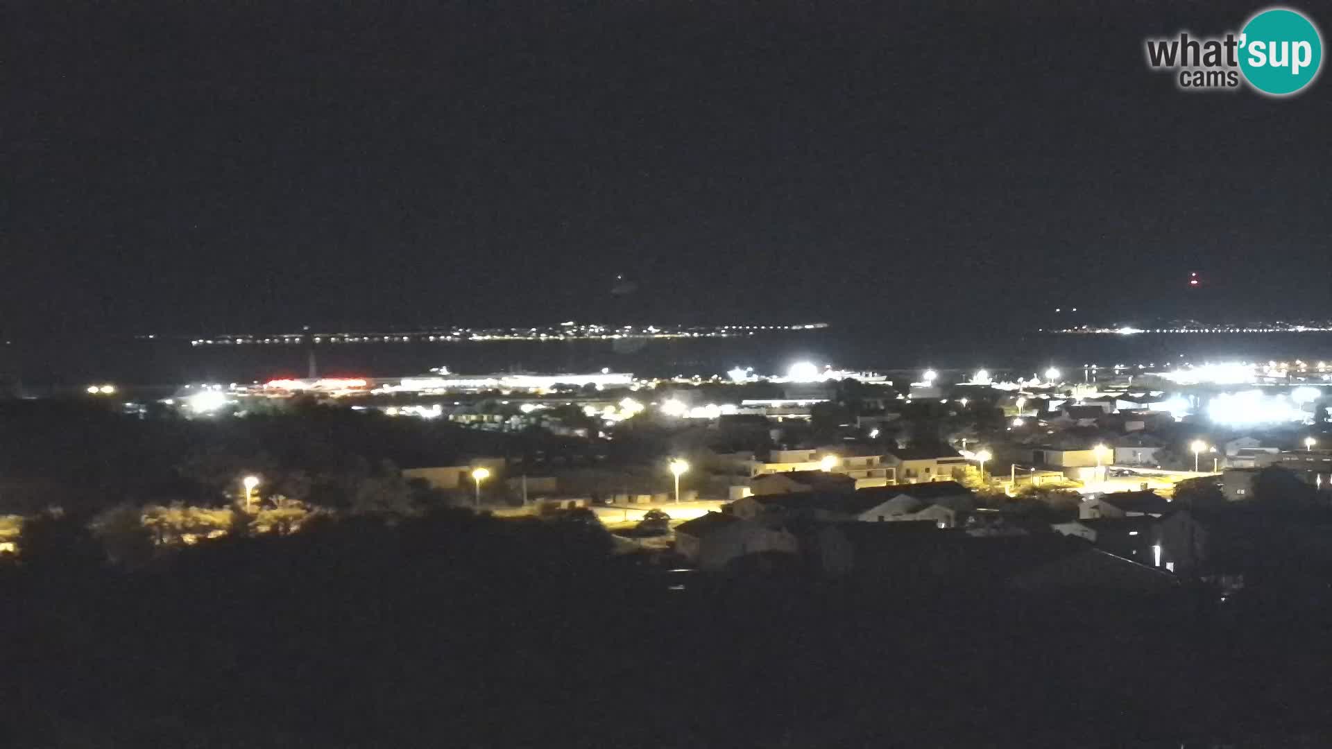 Panorama de la Webcam del Puerto Gazenica de Zadar, Zadar, Croacia