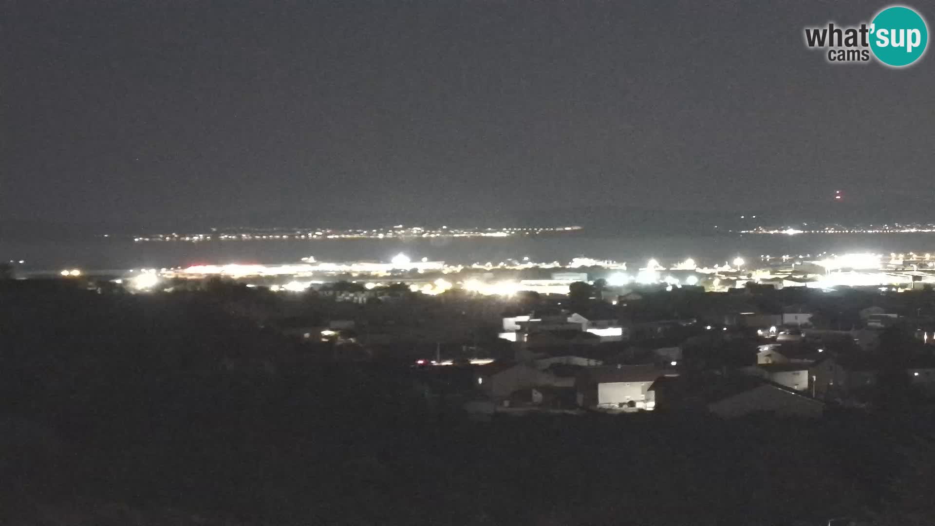 Panoramska web kamera Luke Gaženica u Zadru, Hrvatska