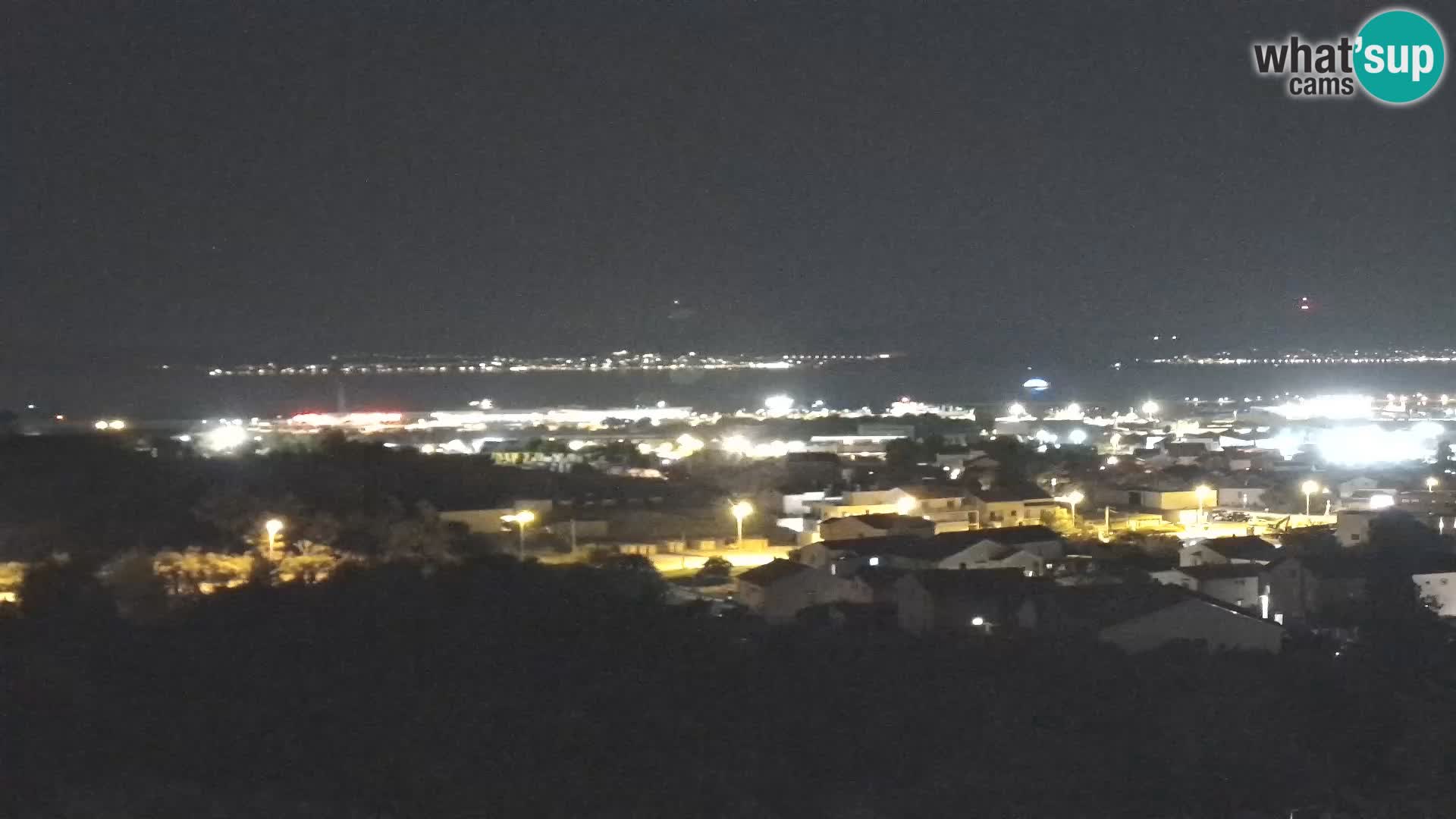 Panoramska web kamera Luke Gaženica u Zadru, Hrvatska