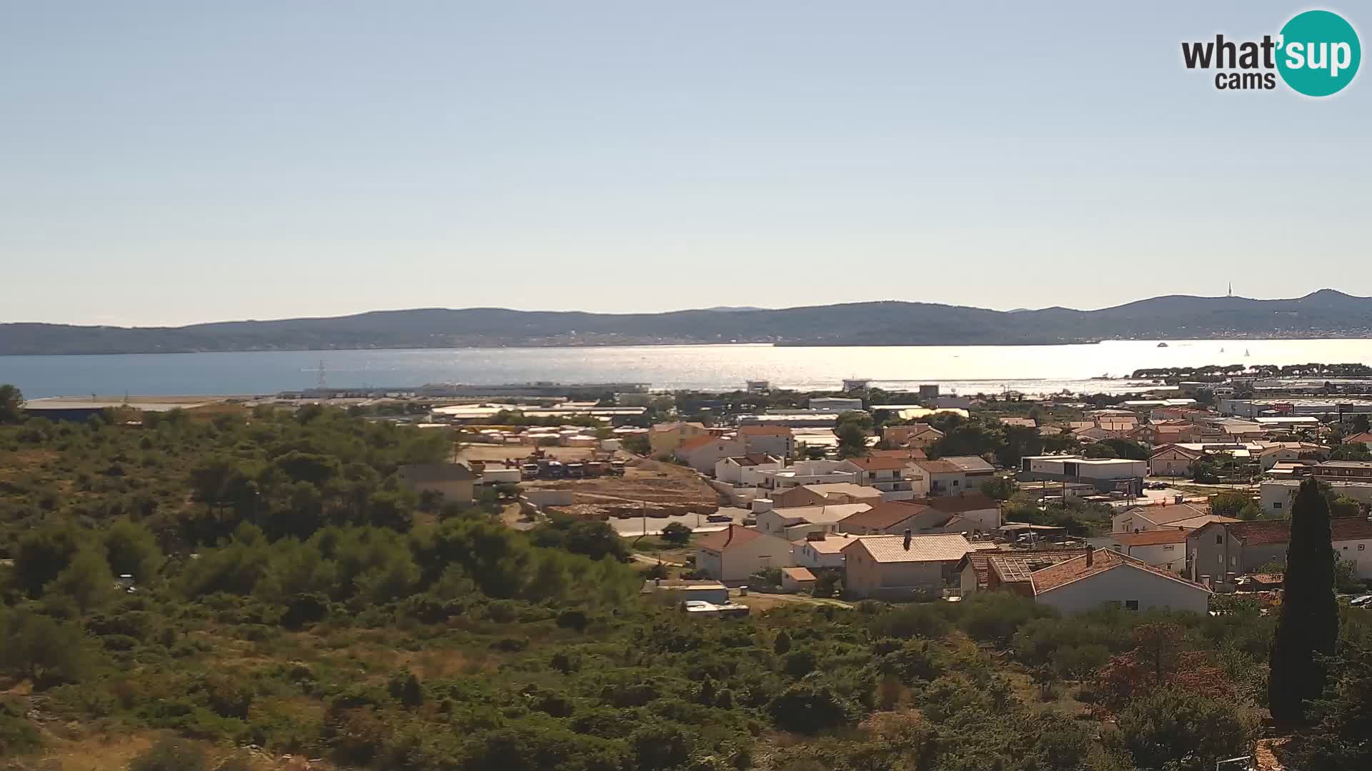 Zadar Port Gazenica Webcam Panorama, Zadar, Kroatien