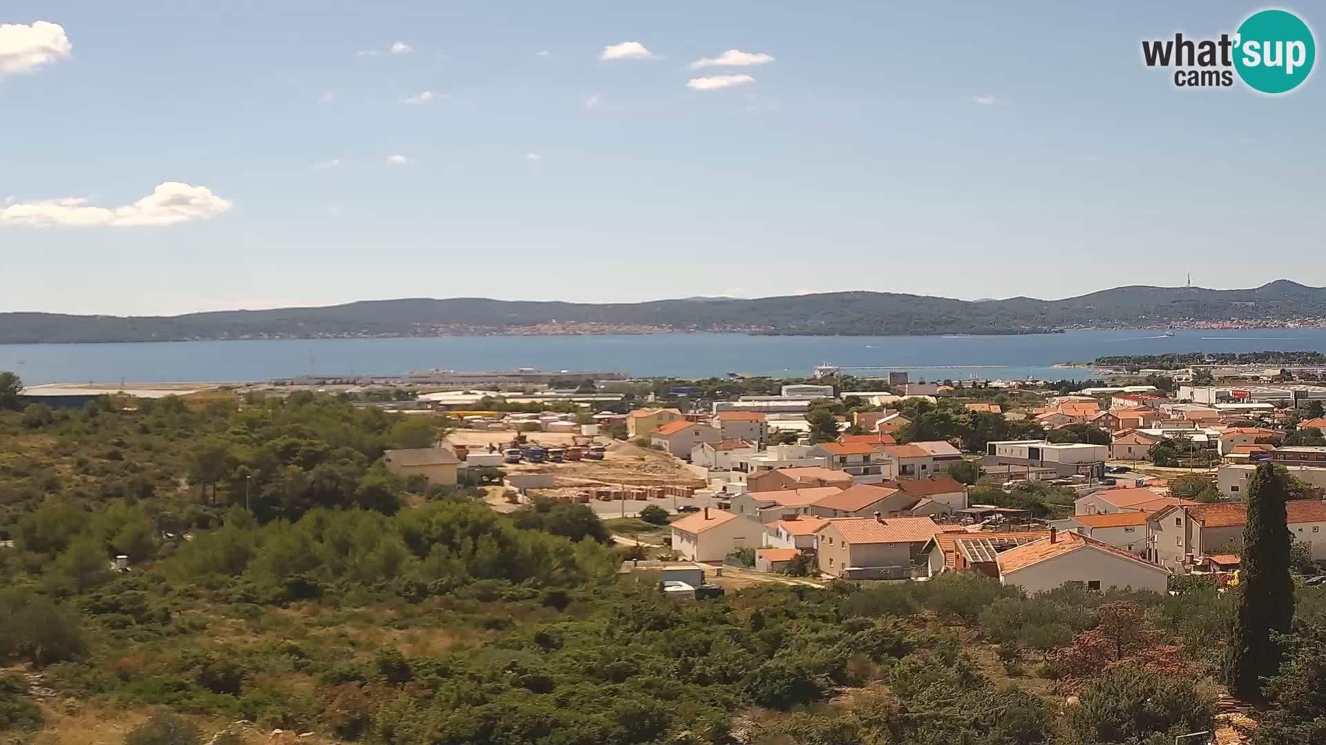 Zadar Port Gazenica Webcam Panorama, Zadar, Croatia