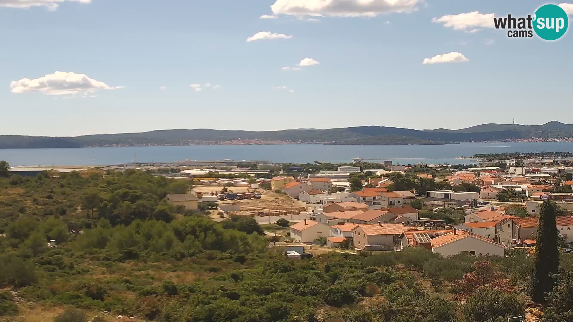 Zadar Port Gazenica Webcam Panorama, Zadar, Croatie