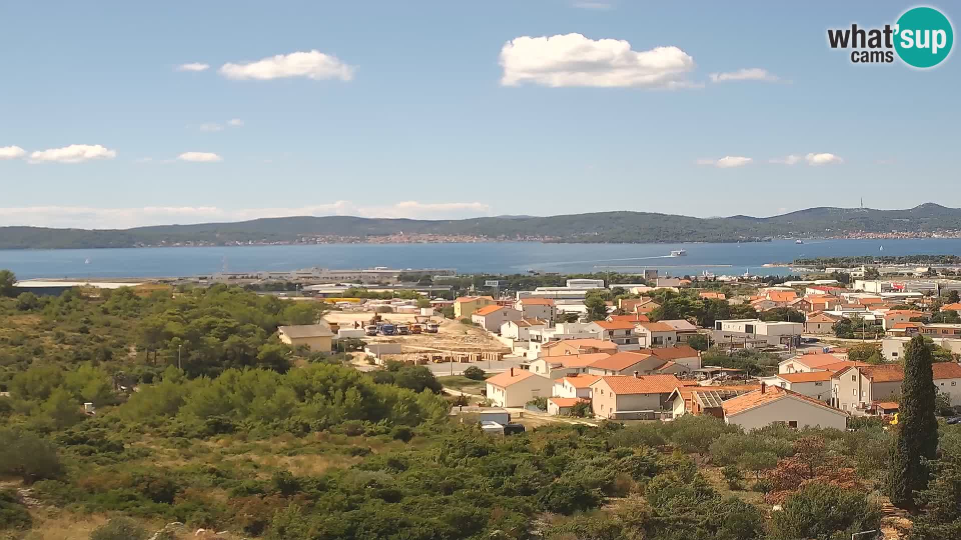 Zadar Port Gazenica Webcam Panorama, Zadar, Croatia