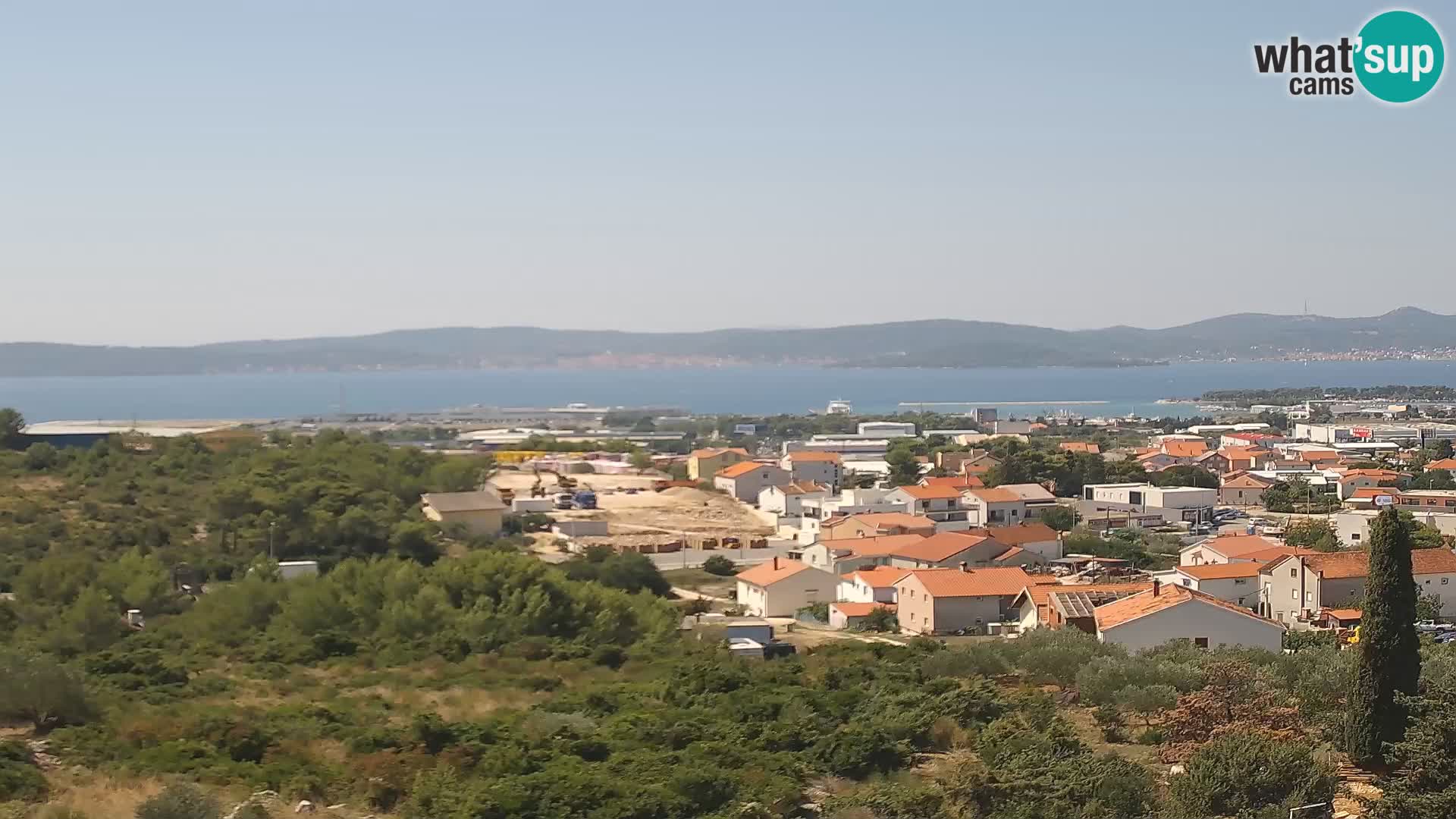 Panoramska web kamera Luke Gaženica u Zadru, Hrvatska