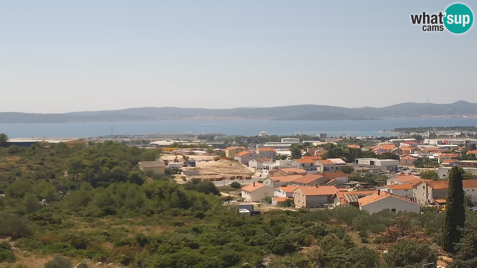 Zadar Port Gazenica Webcam Panorama, Zadar, Kroatien
