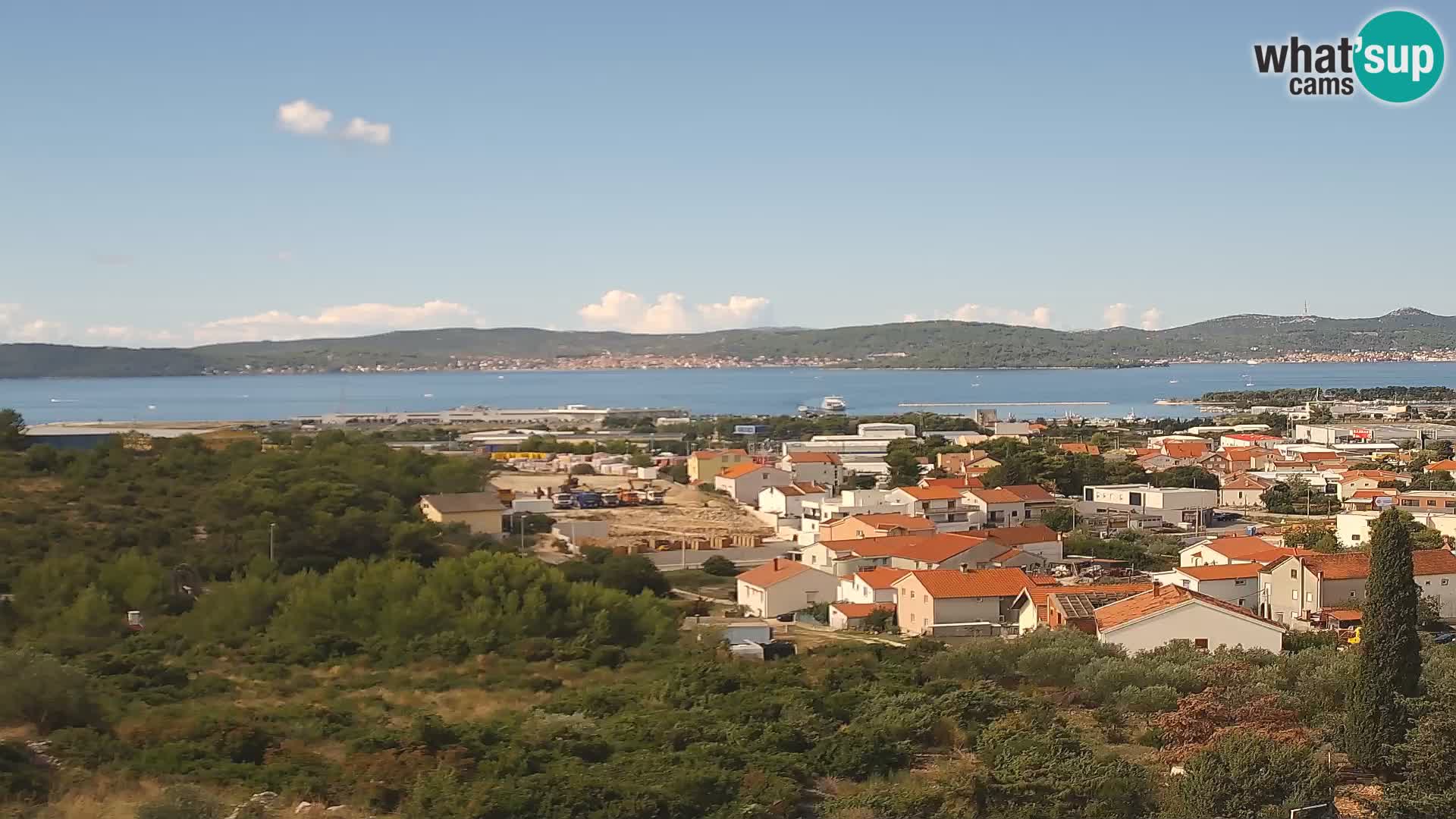 Panoramska web kamera Luke Gaženica u Zadru, Hrvatska