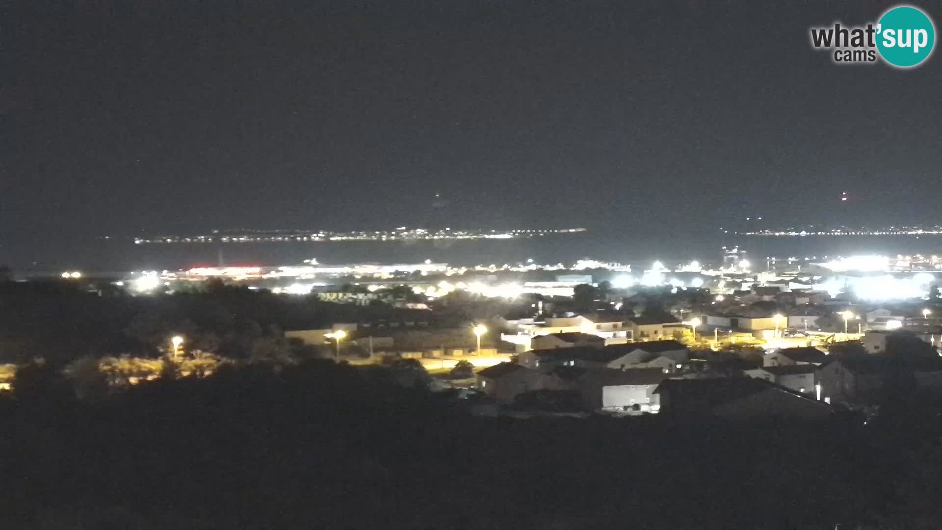 Panoramska web kamera Luke Gaženica u Zadru, Hrvatska