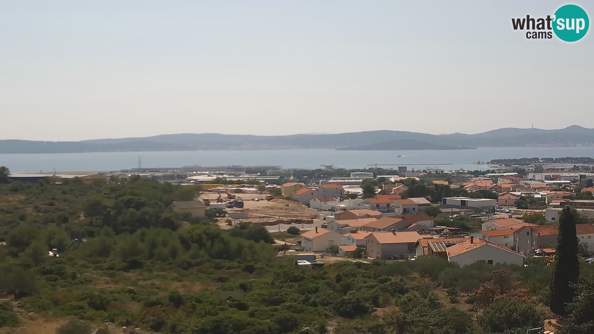 Zadar Port Gazenica Webcam Panorama, Zadar, Kroatien