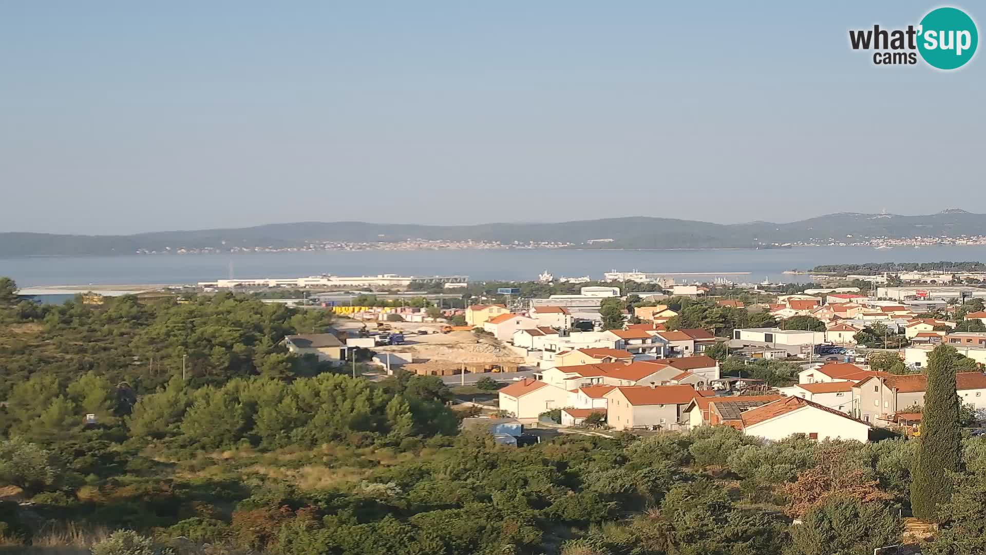 Zadar Port Gazenica Webcam Panorama, Zadar, Croatie