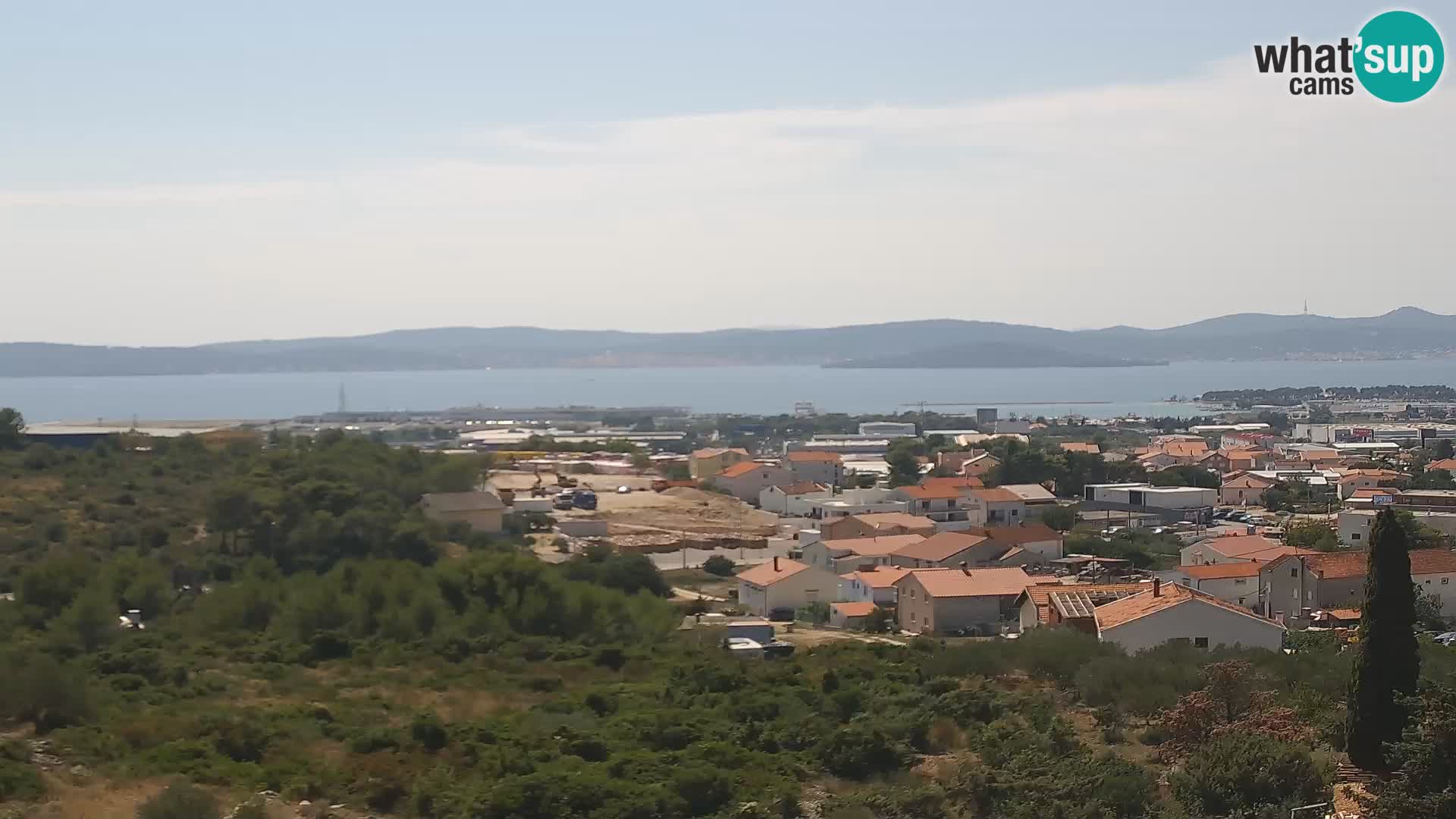 Zadar Pristanišče Gazenica s panoramsko spletno kamero, Zadar, Hrvaška