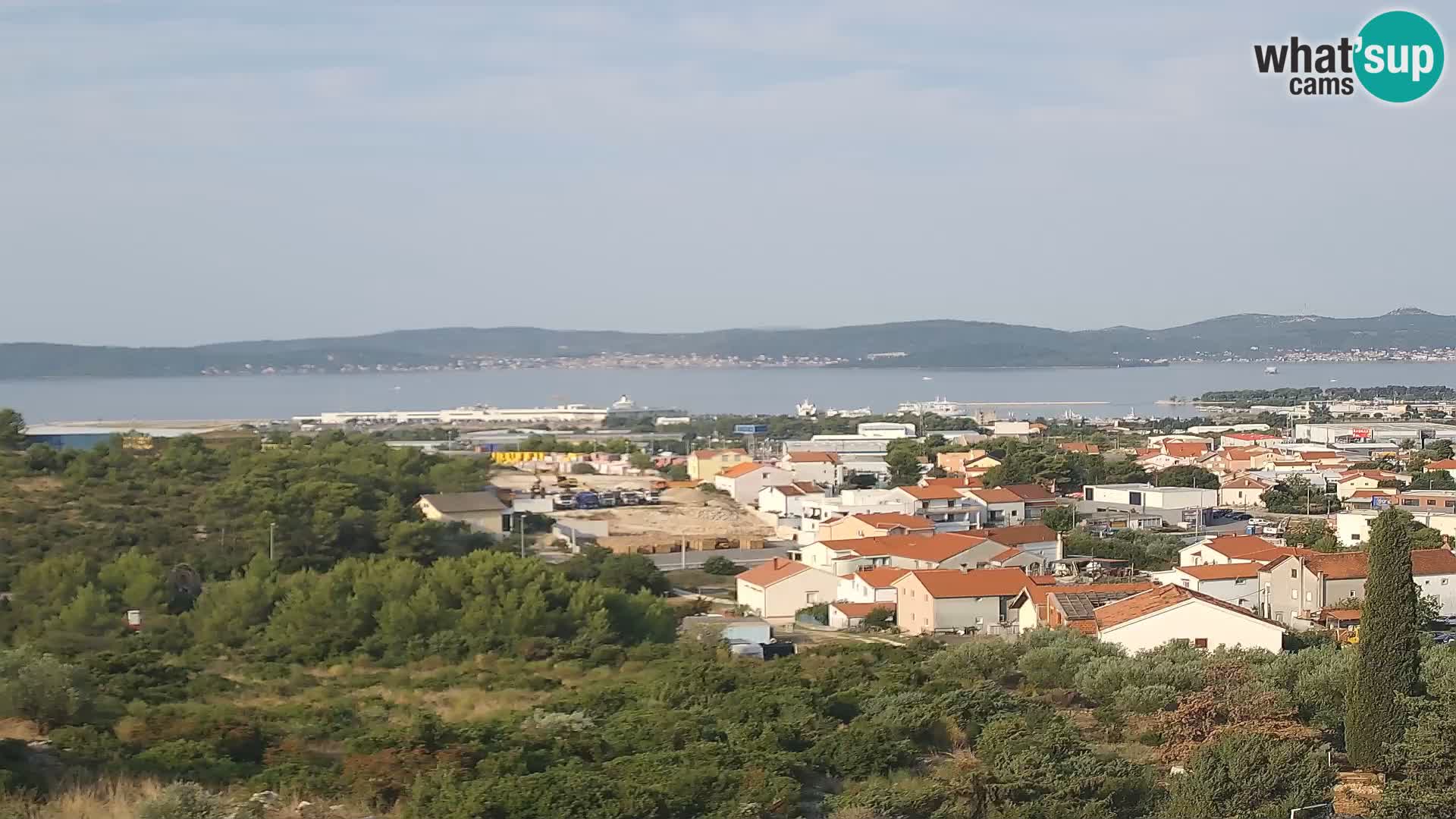 Zadar Port Gazenica Webcam Panorama, Zadar, Croatia