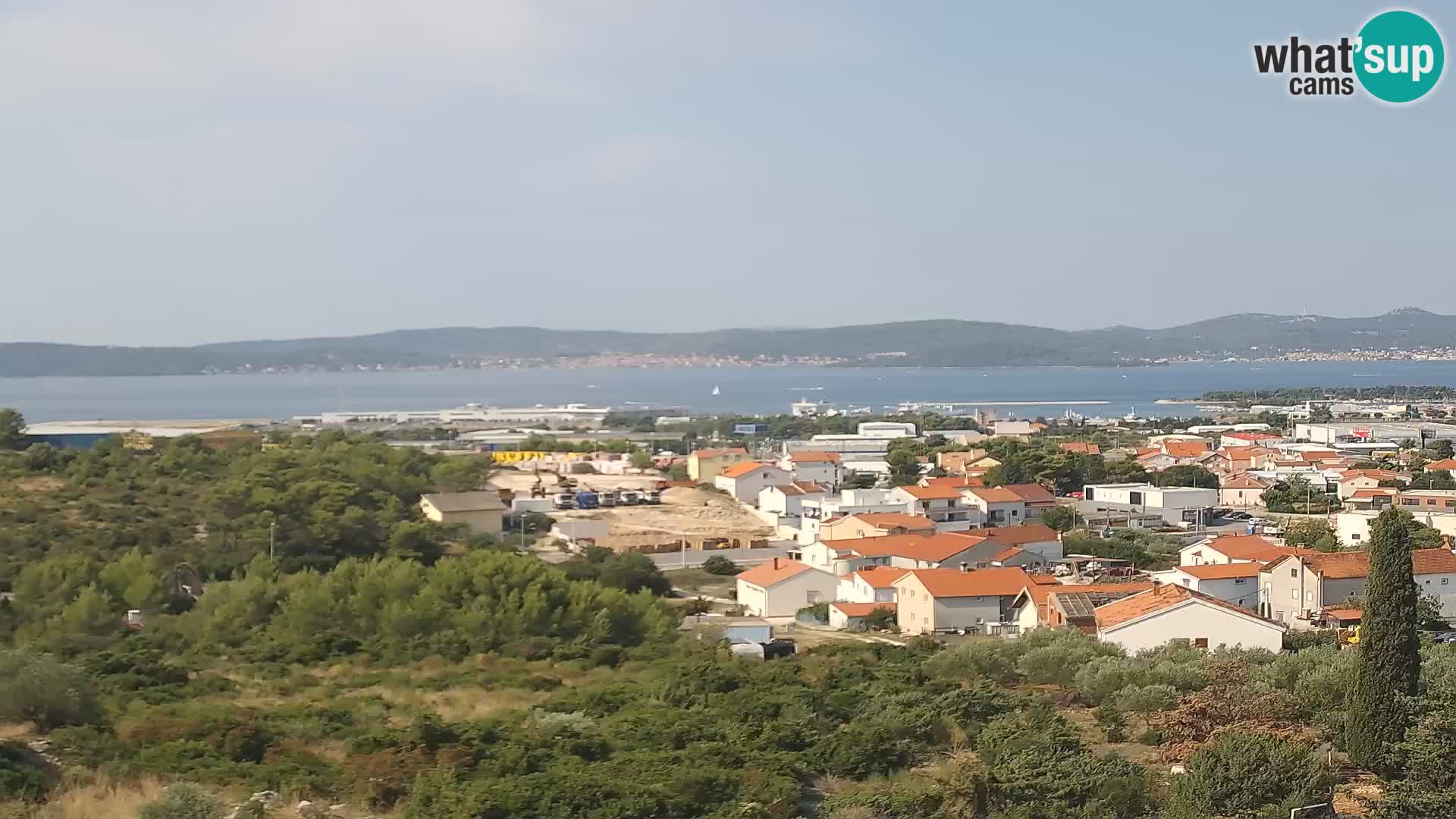 Zadar Port Gazenica Webcam Panorama, Zadar, Kroatien