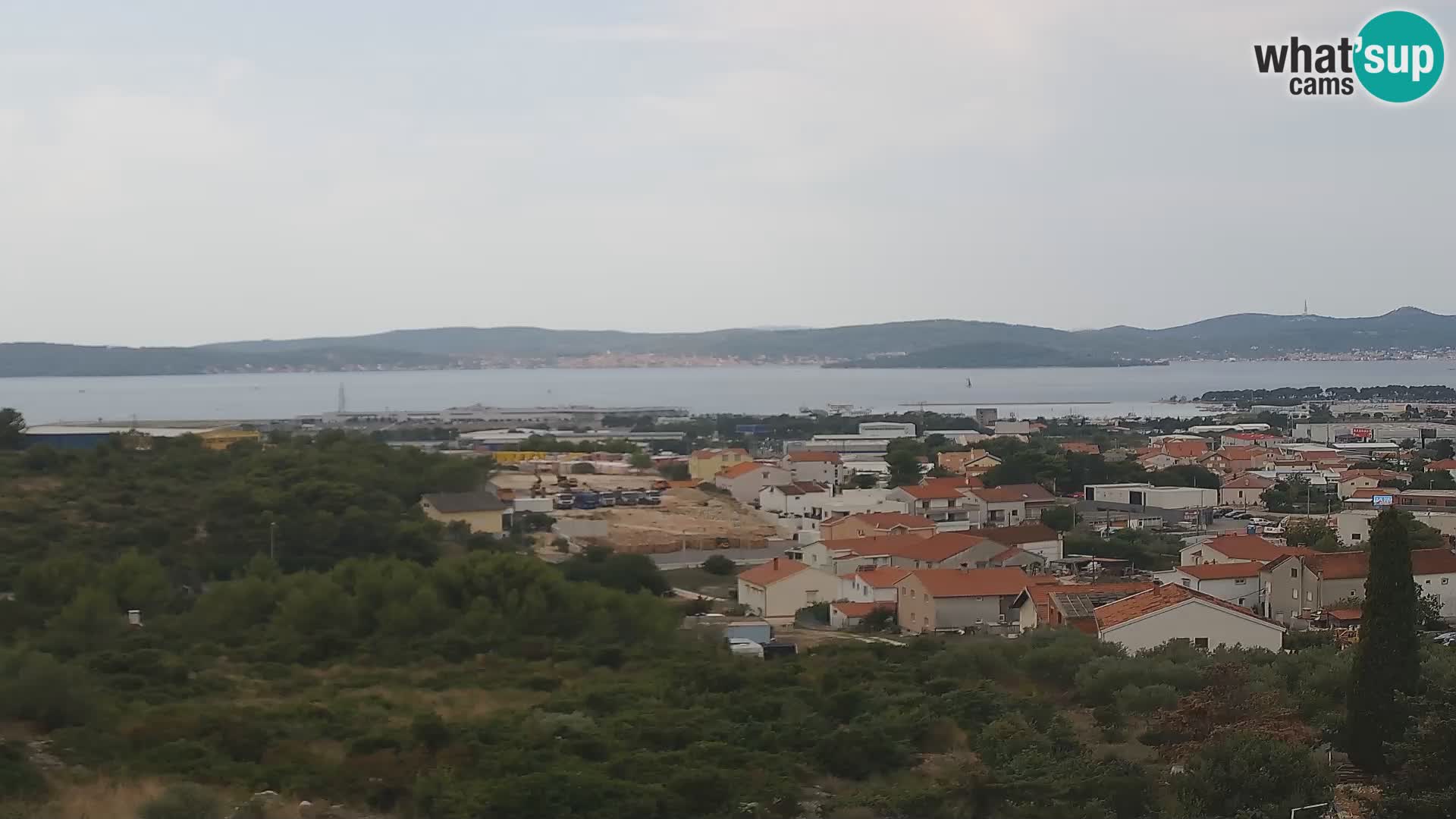 Zadar Port Gazenica Webcam Panorama, Zadar, Kroatien