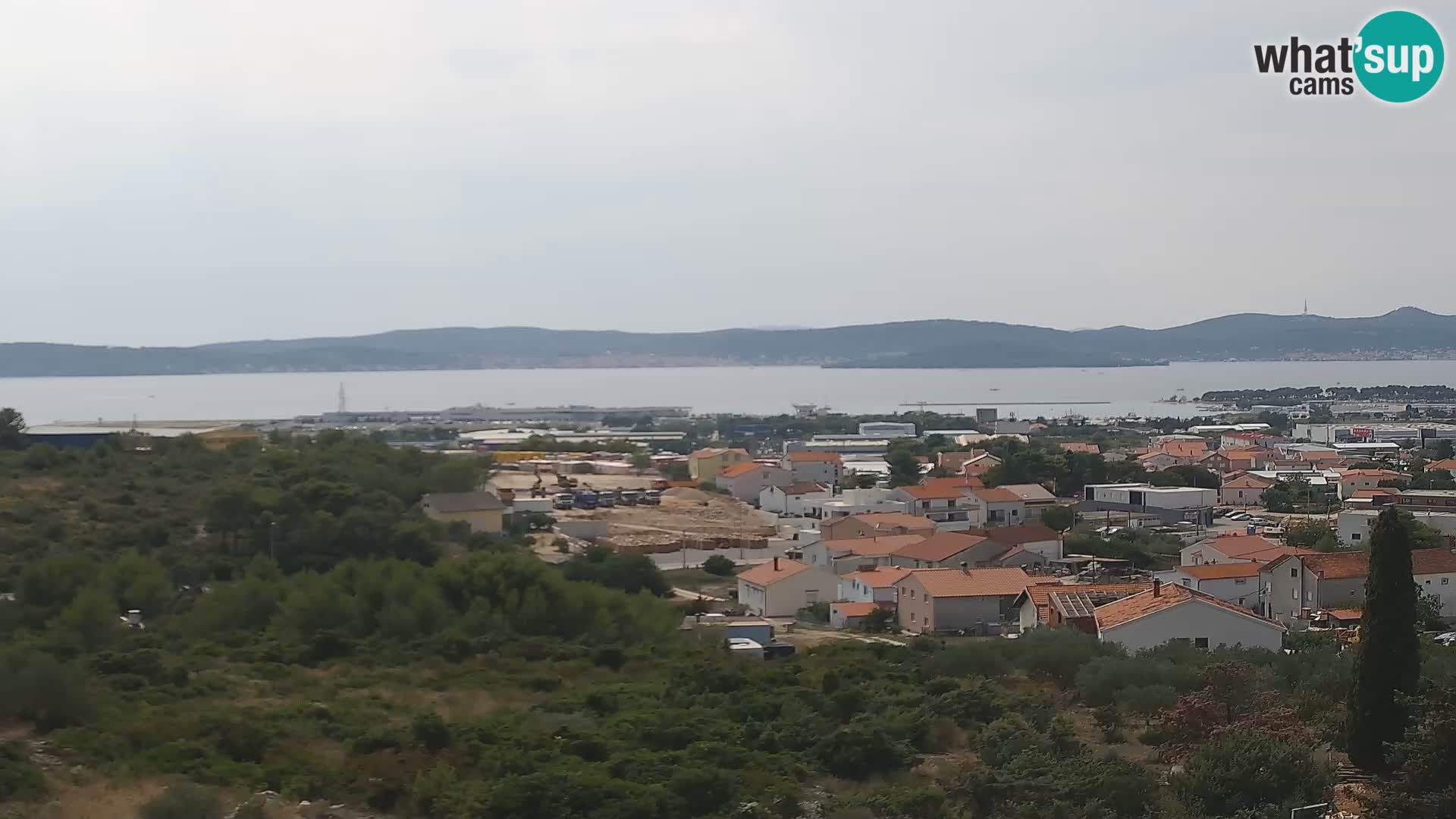 Zadar Port Gazenica Webcam Panorama, Zadar, Kroatien