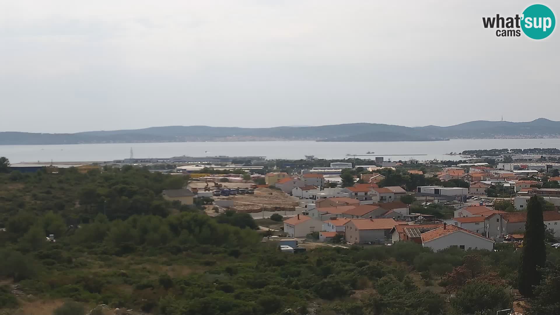 Zadar Port Gazenica Webcam Panorama, Zadar, Kroatien