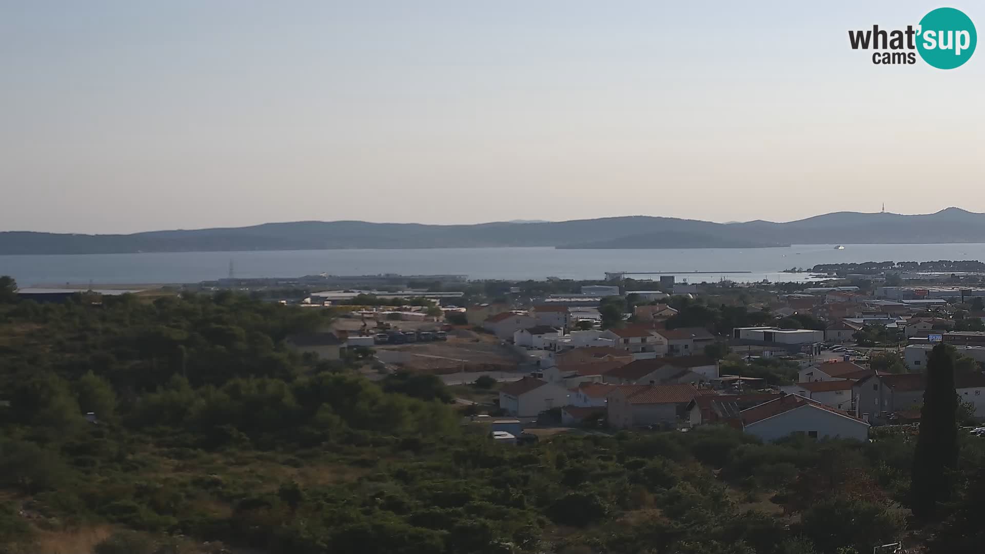 Panoramska web kamera Luke Gaženica u Zadru, Hrvatska
