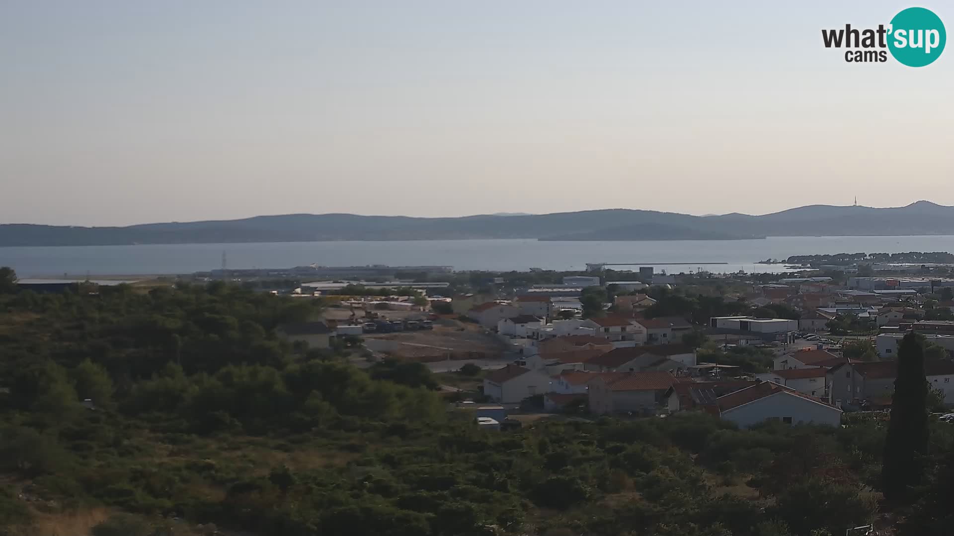 Zadar Pristanišče Gazenica s panoramsko spletno kamero, Zadar, Hrvaška