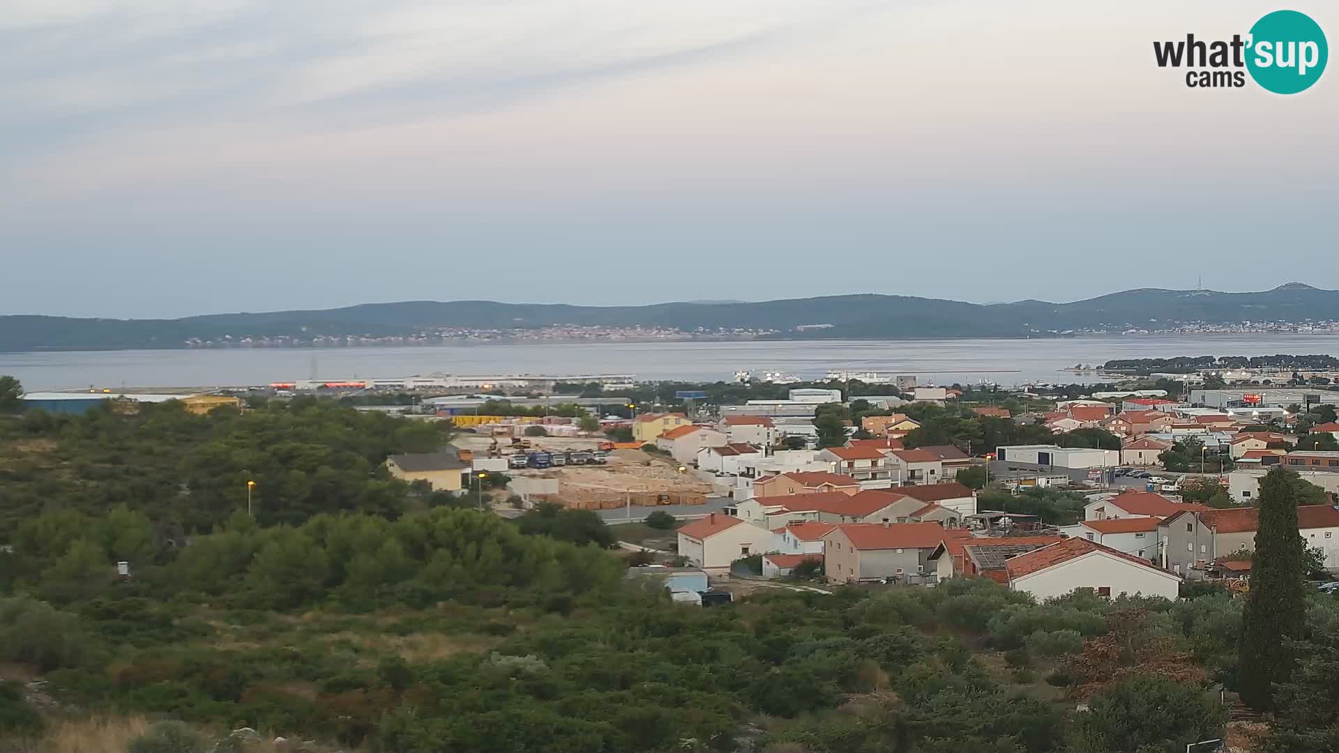 Zadar Port Gazenica Webcam Panorama, Zadar, Croatia