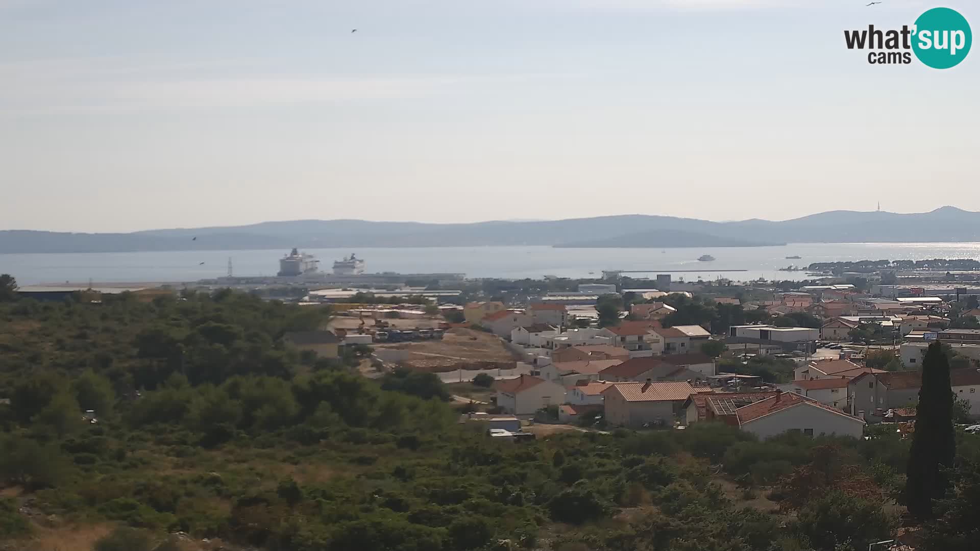 Zadar Port Gazenica Webcam Panorama, Zadar, Croatie