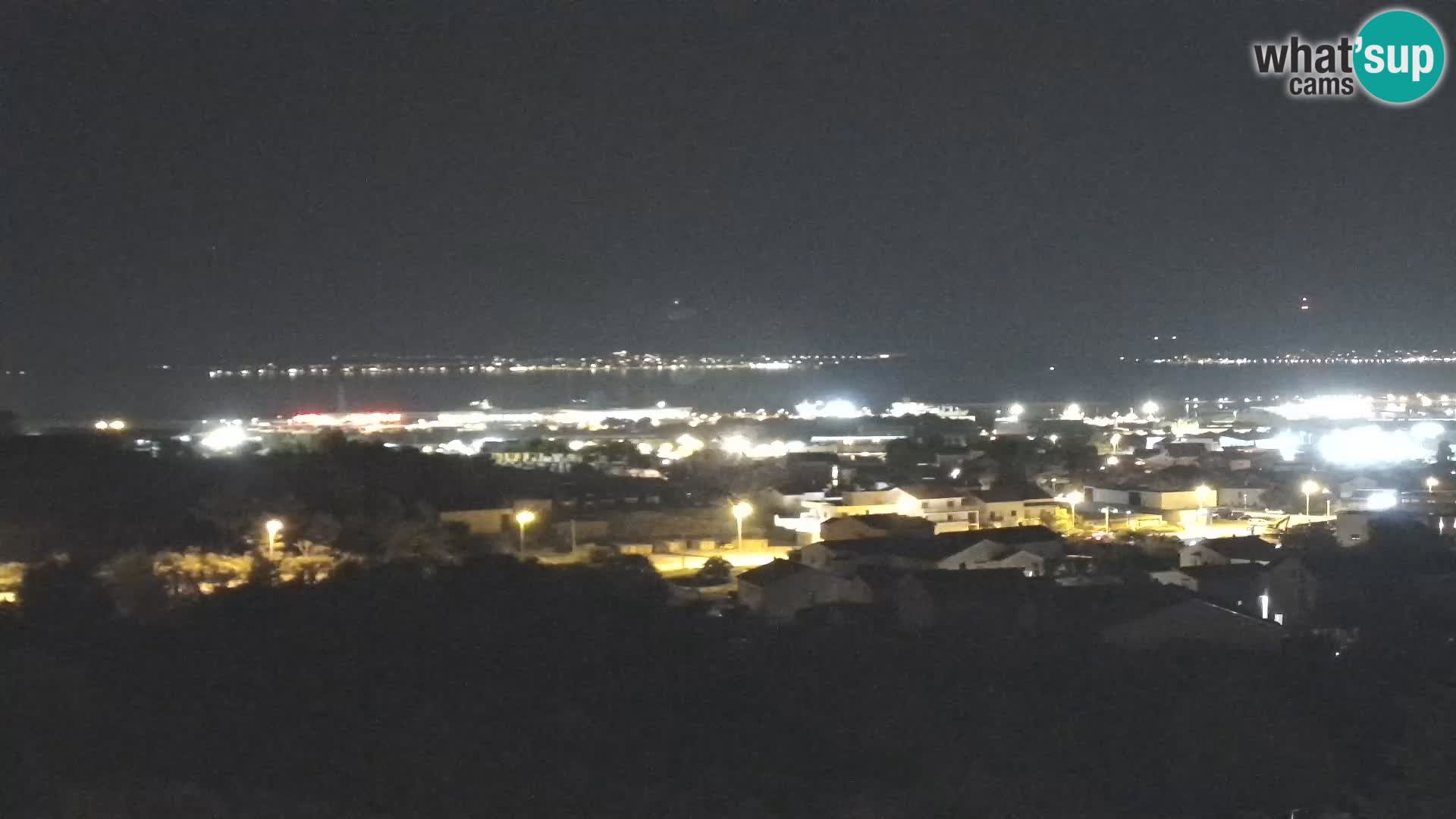 Panorama de la Webcam del Puerto Gazenica de Zadar, Zadar, Croacia