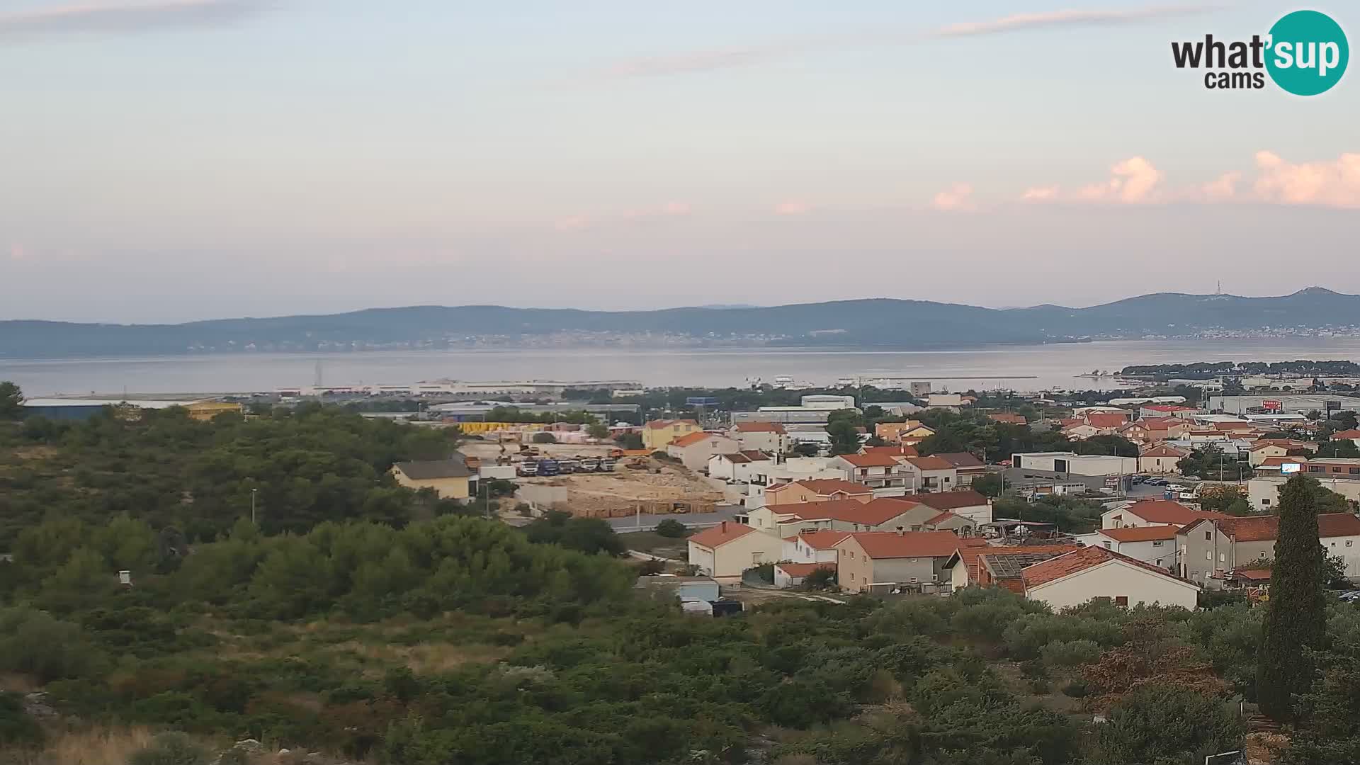 Panoramska web kamera Luke Gaženica u Zadru, Hrvatska