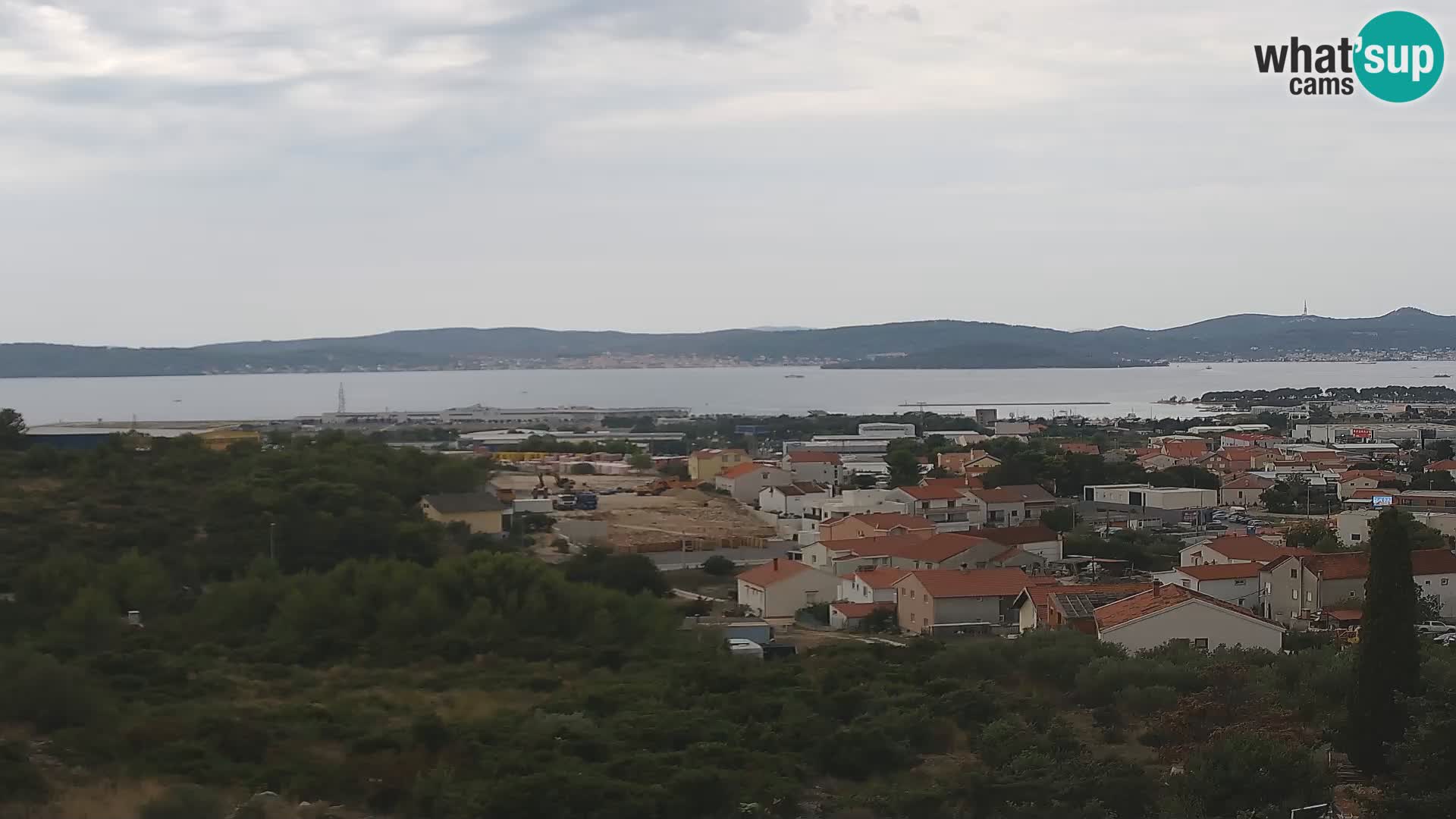 Panoramska web kamera Luke Gaženica u Zadru, Hrvatska