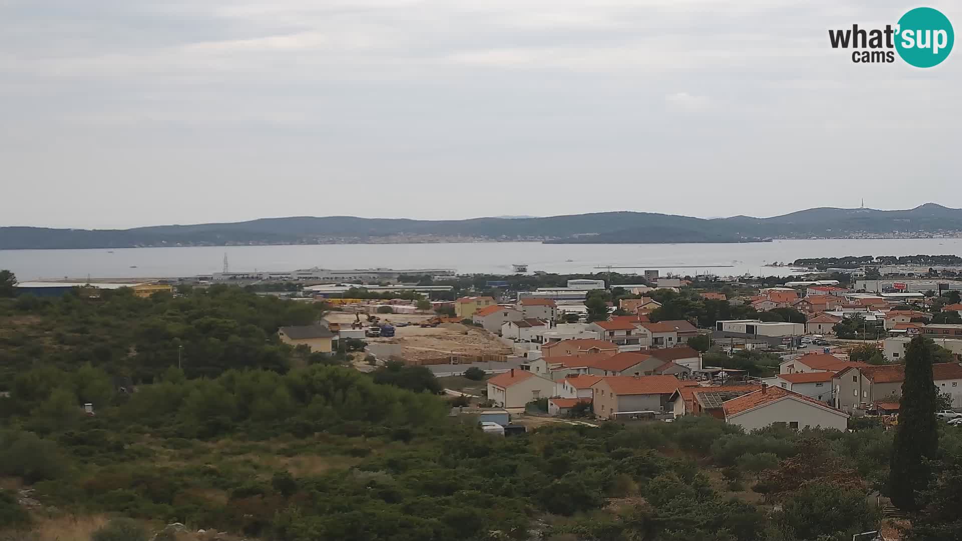 Zadar Pristanišče Gazenica s panoramsko spletno kamero, Zadar, Hrvaška