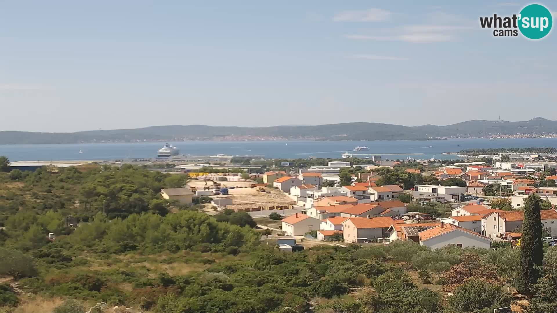 Zadar Port Gazenica Webcam Panorama, Zadar, Croatie
