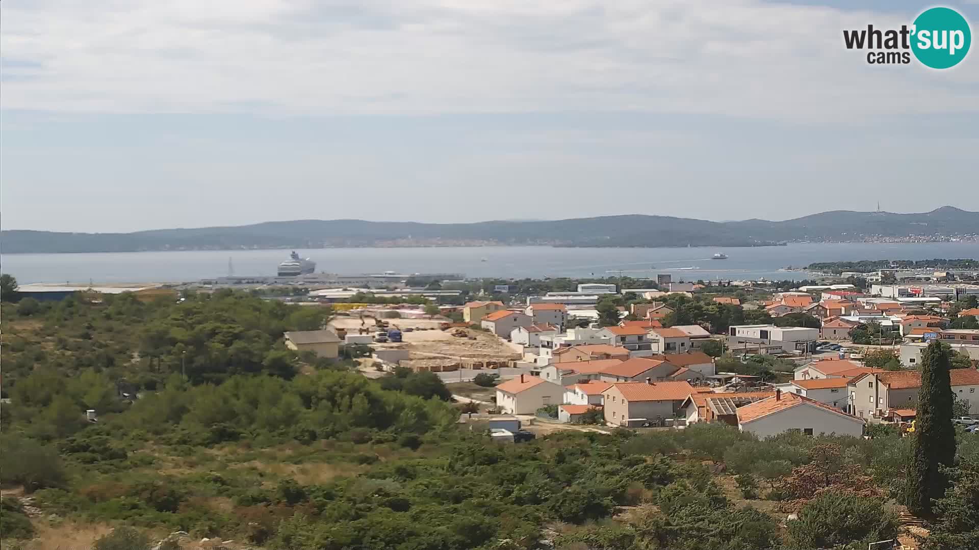 Zadar Port Gazenica Webcam Panorama, Zadar, Croatia