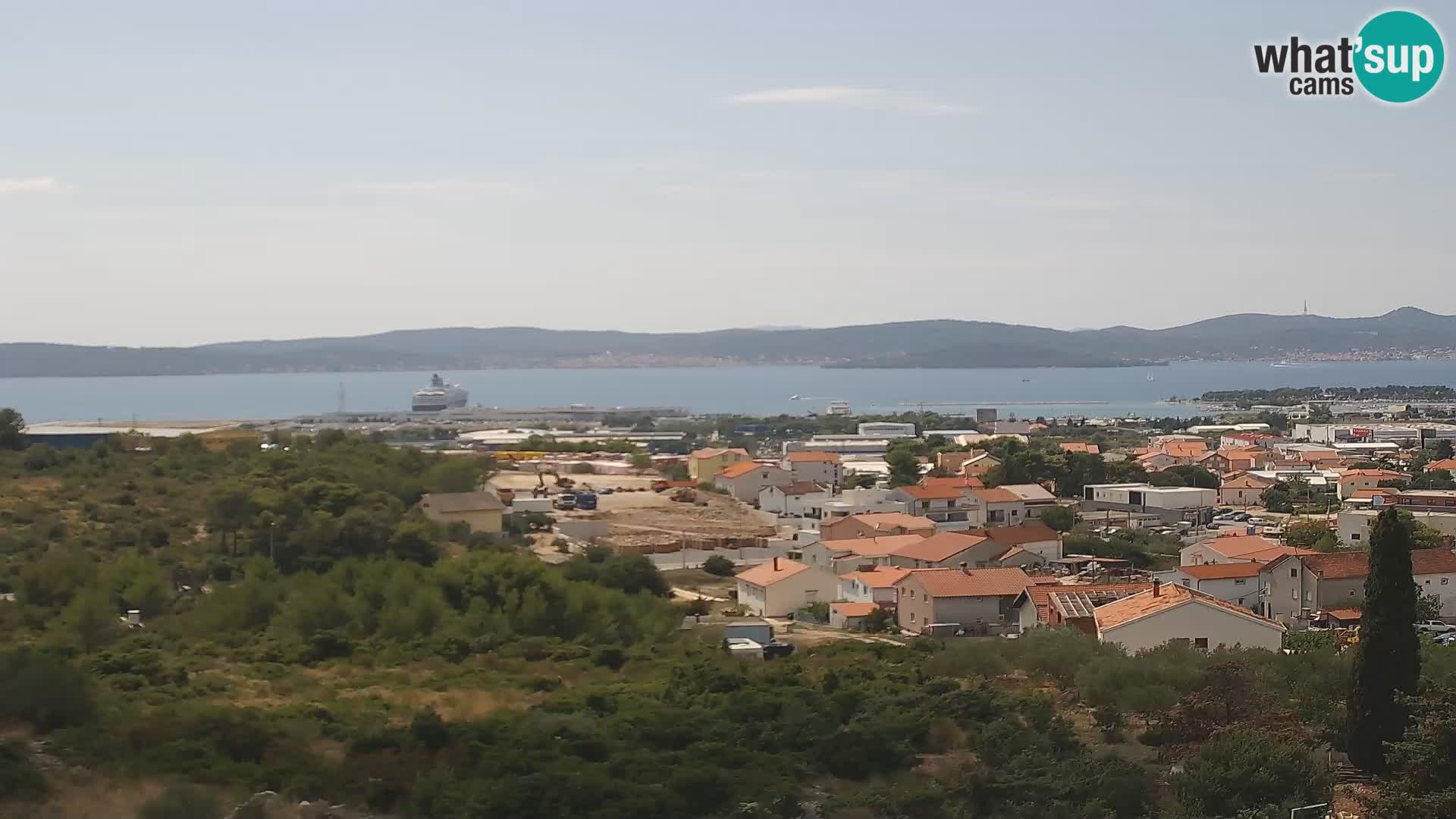 Zadar Port Gazenica Webcam Panorama, Zadar, Croatie