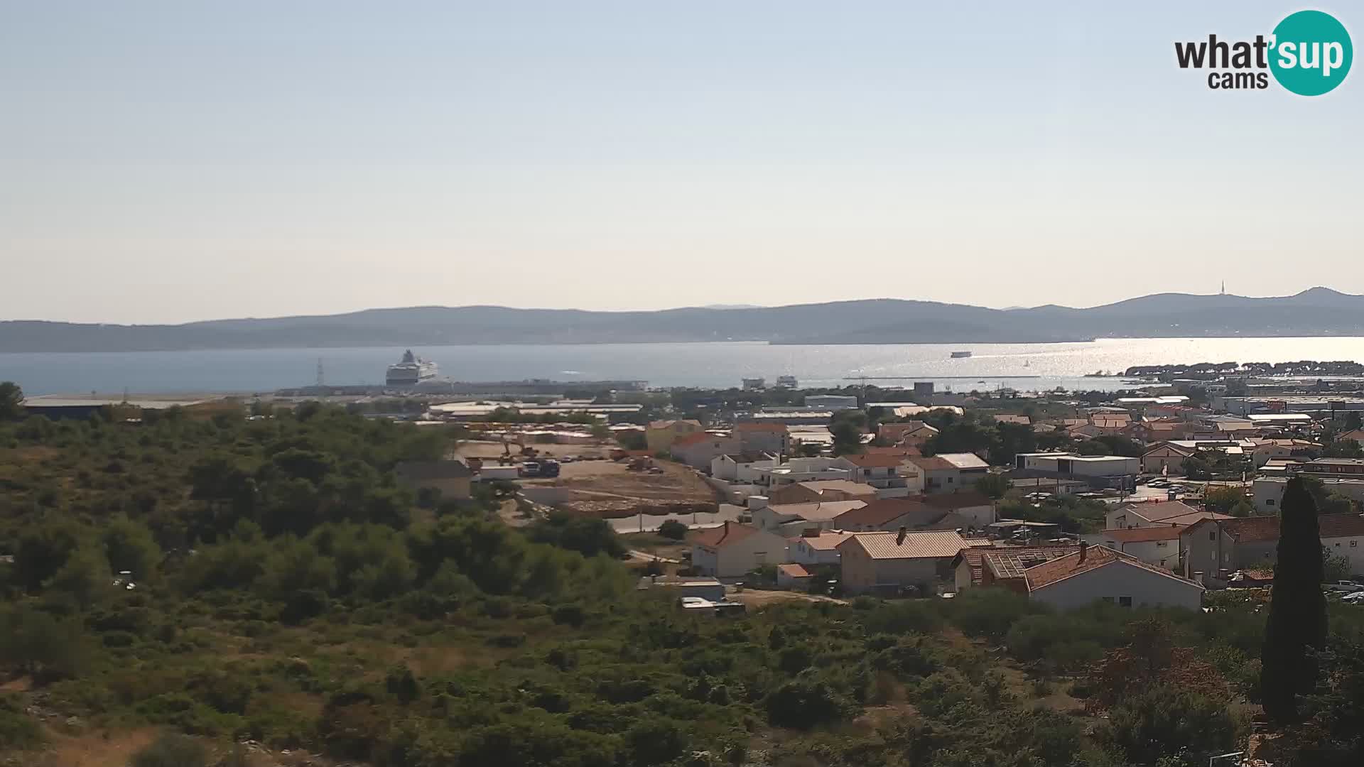 Zadar Port Gazenica Webcam Panorama, Zadar, Croatia