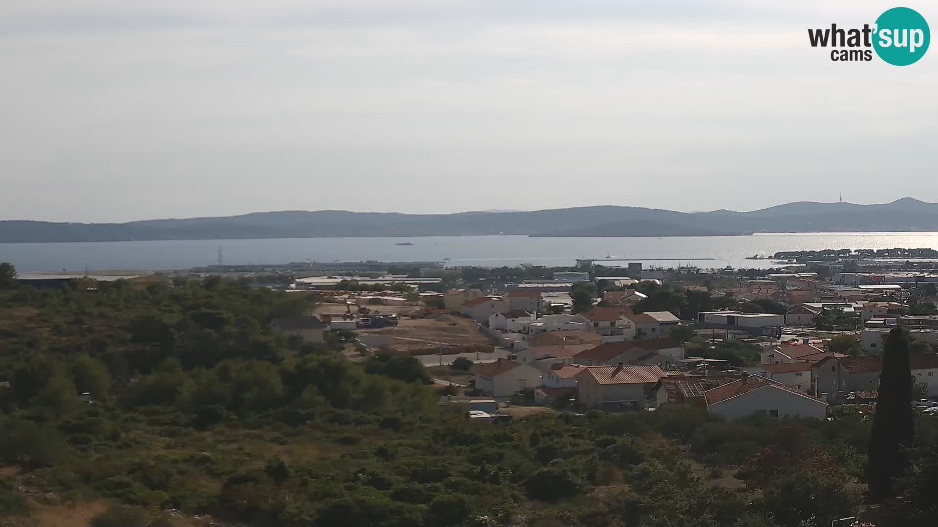 Zadar Pristanišče Gazenica s panoramsko spletno kamero, Zadar, Hrvaška