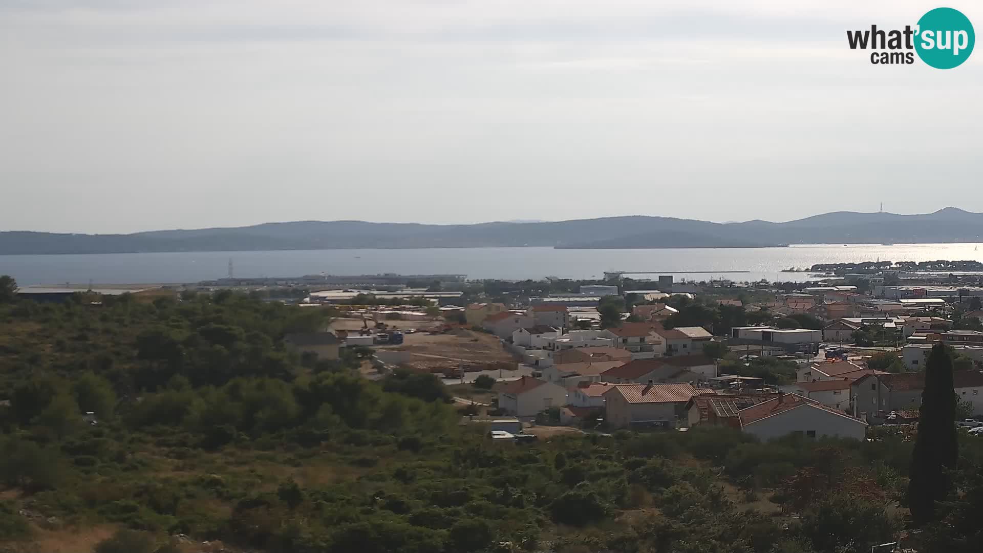 Zadar Pristanišče Gazenica s panoramsko spletno kamero, Zadar, Hrvaška
