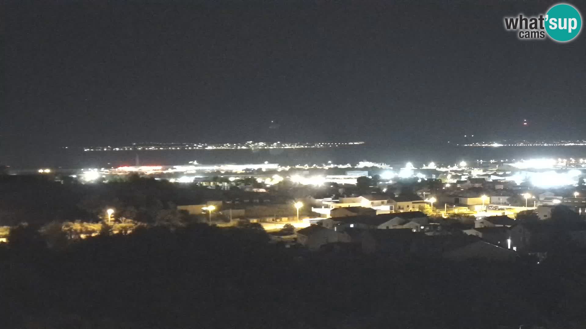 Panorama de la Webcam del Puerto Gazenica de Zadar, Zadar, Croacia