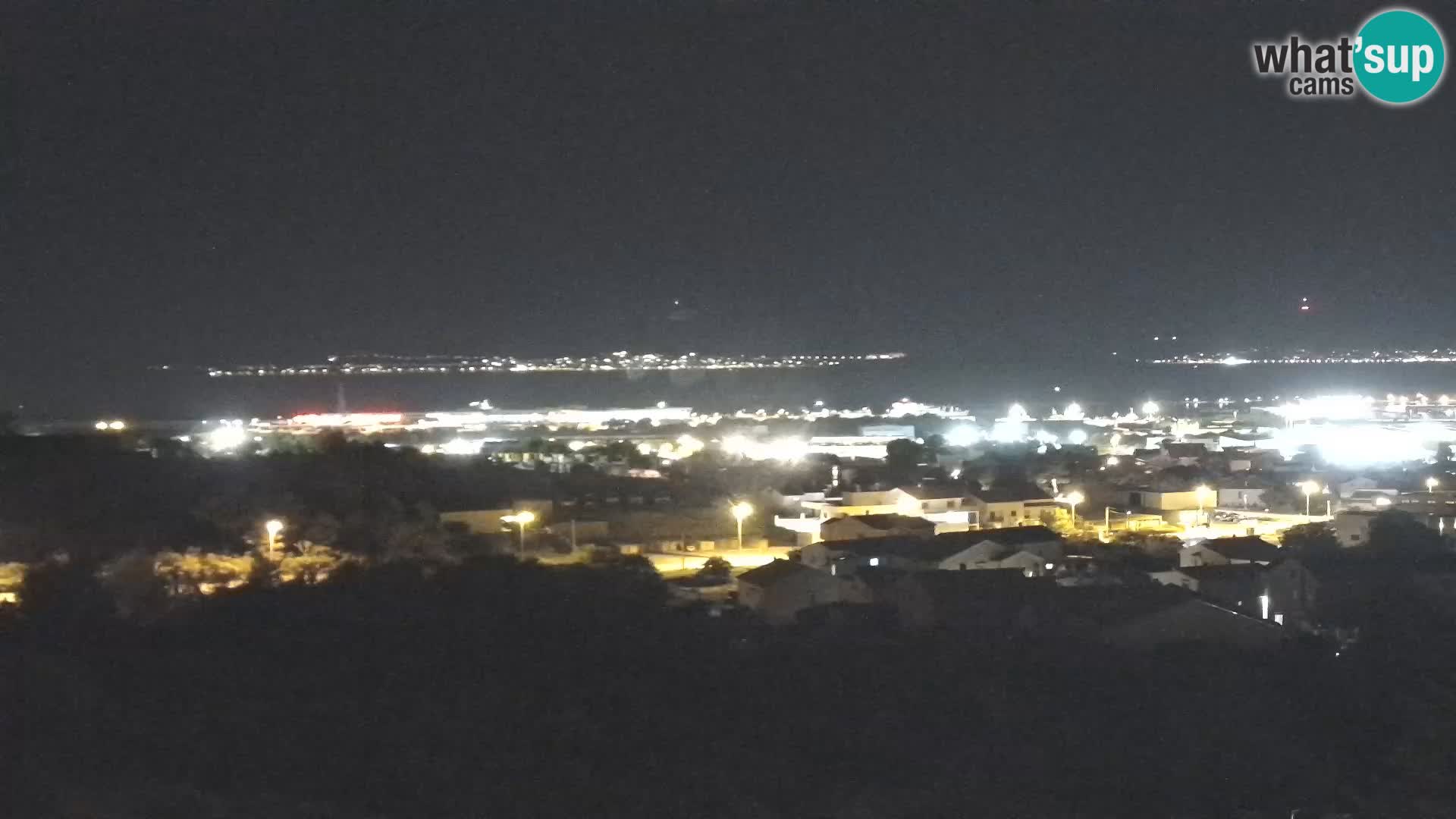 Panorama de la Webcam del Puerto Gazenica de Zadar, Zadar, Croacia