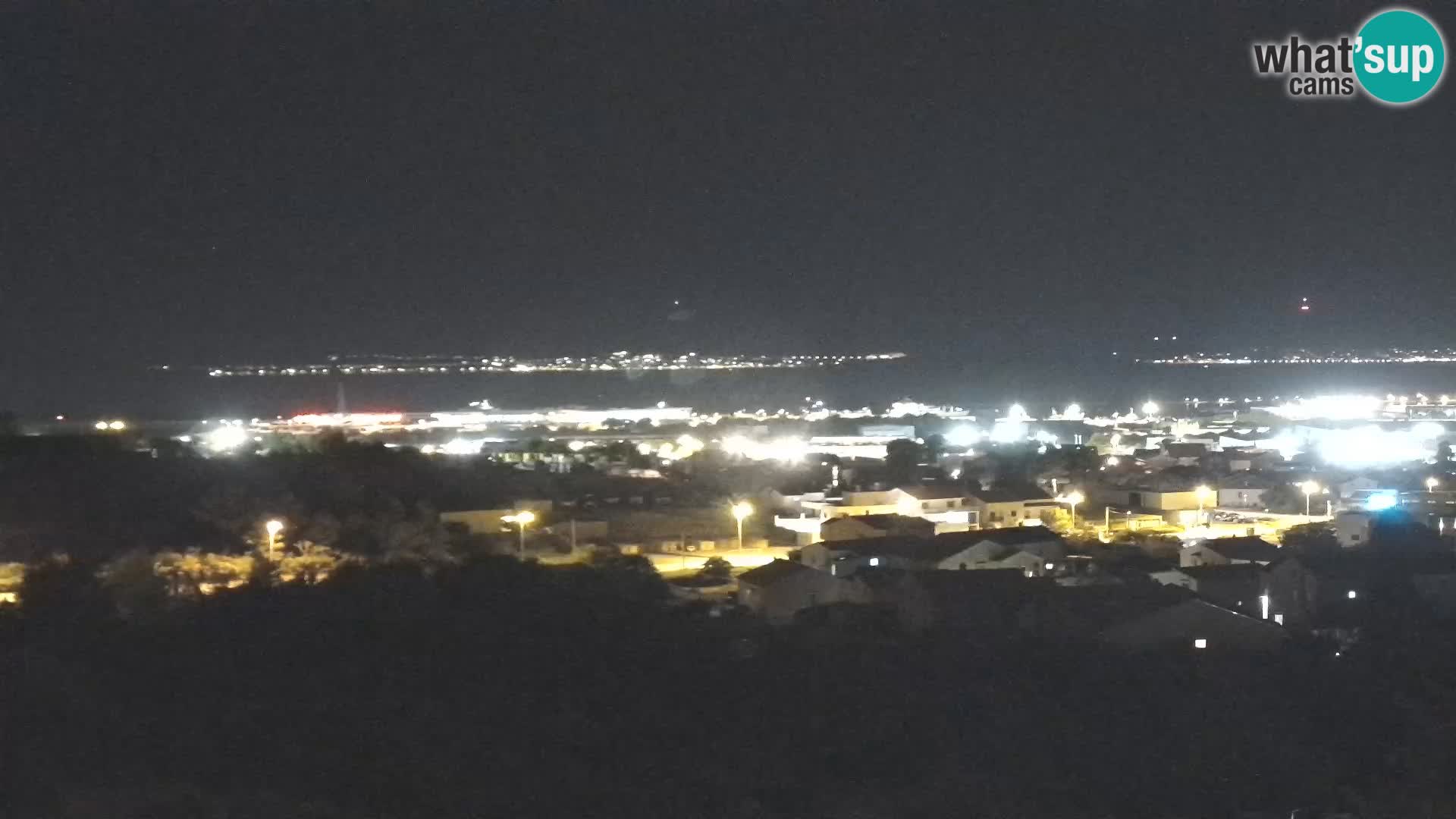 Panoramska web kamera Luke Gaženica u Zadru, Hrvatska