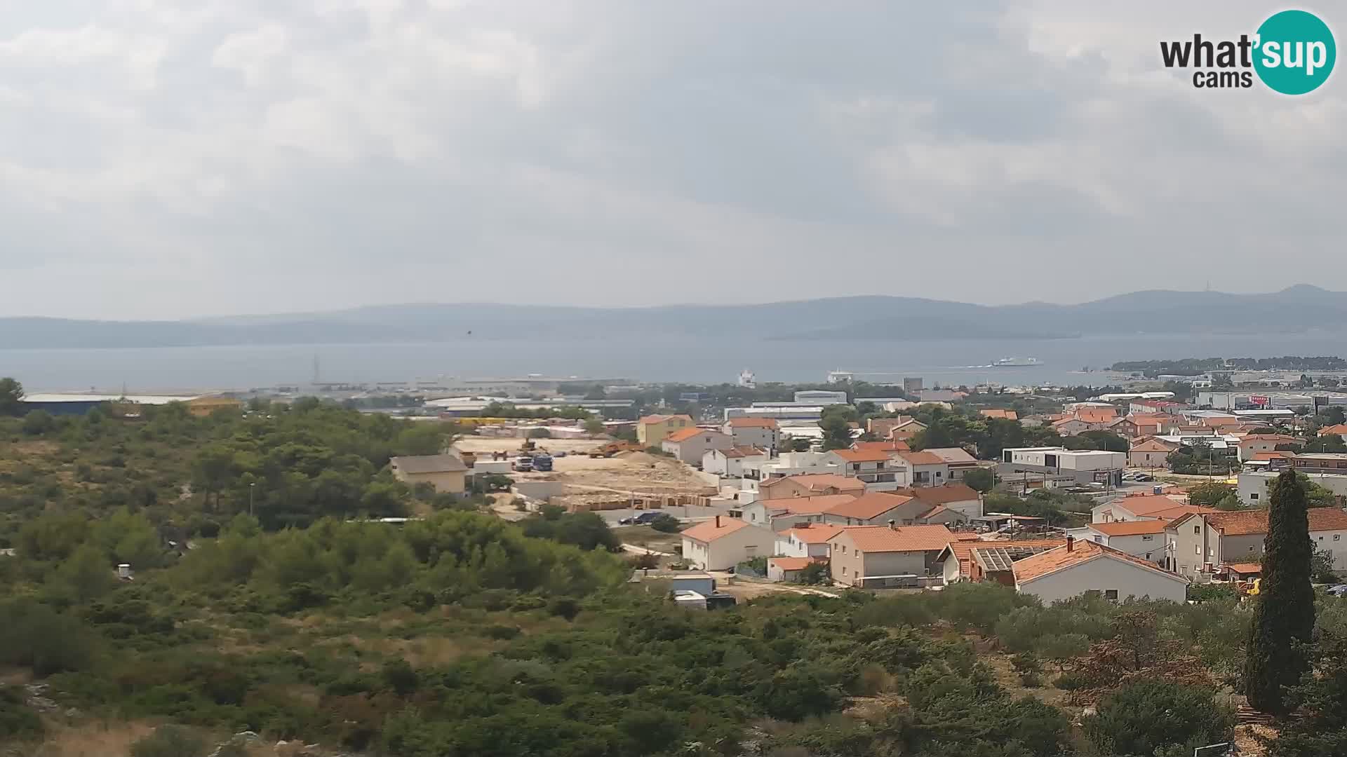 Zadar Port Gazenica Webcam Panorama, Zadar, Kroatien