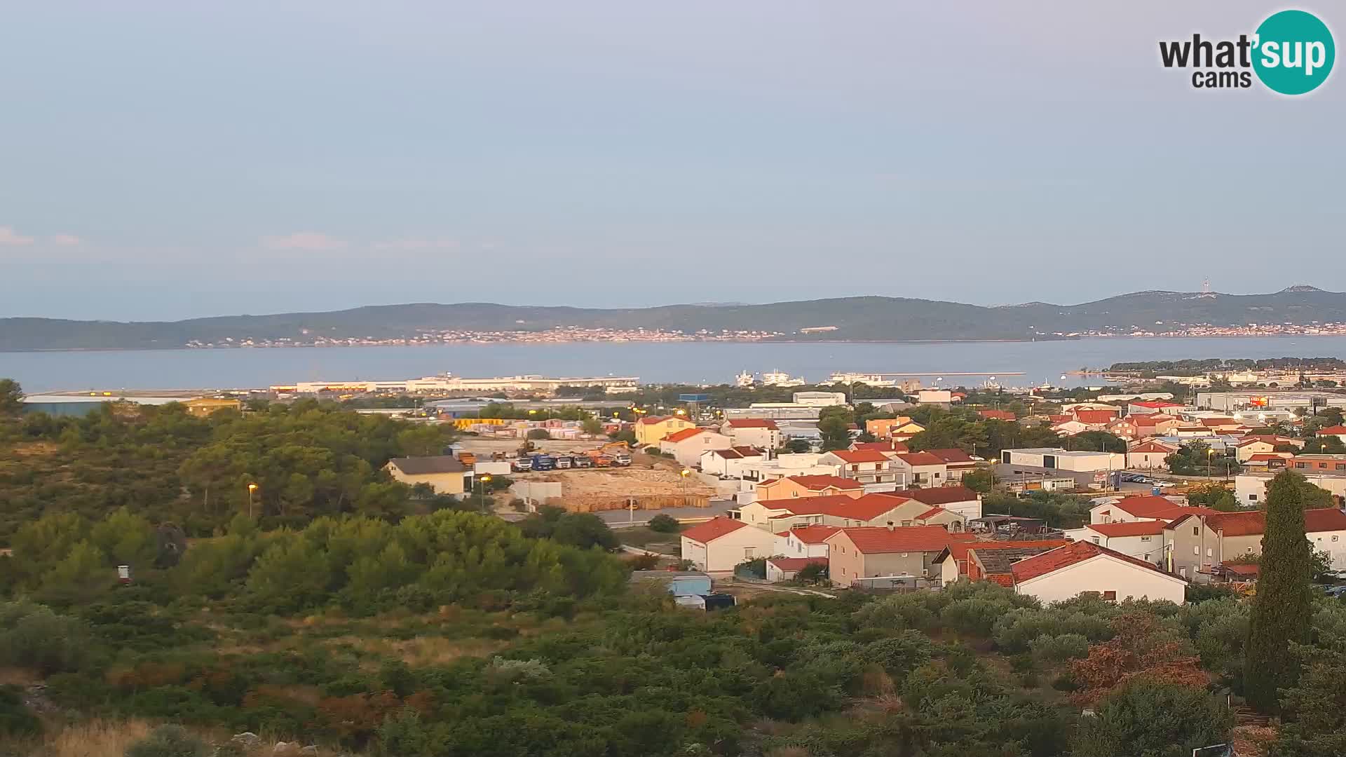 Zadar Port Gazenica Webcam Panorama, Zadar, Kroatien