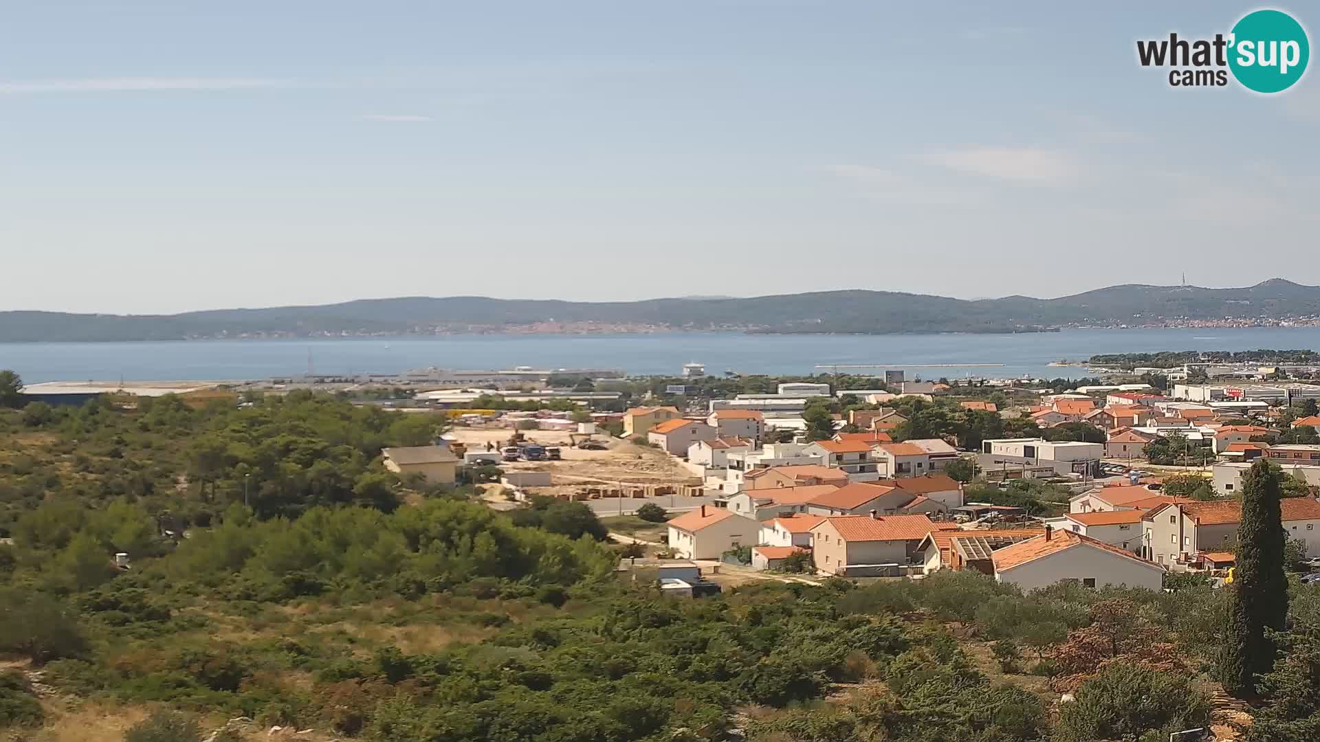 Panorama de la Webcam del Puerto Gazenica de Zadar, Zadar, Croacia