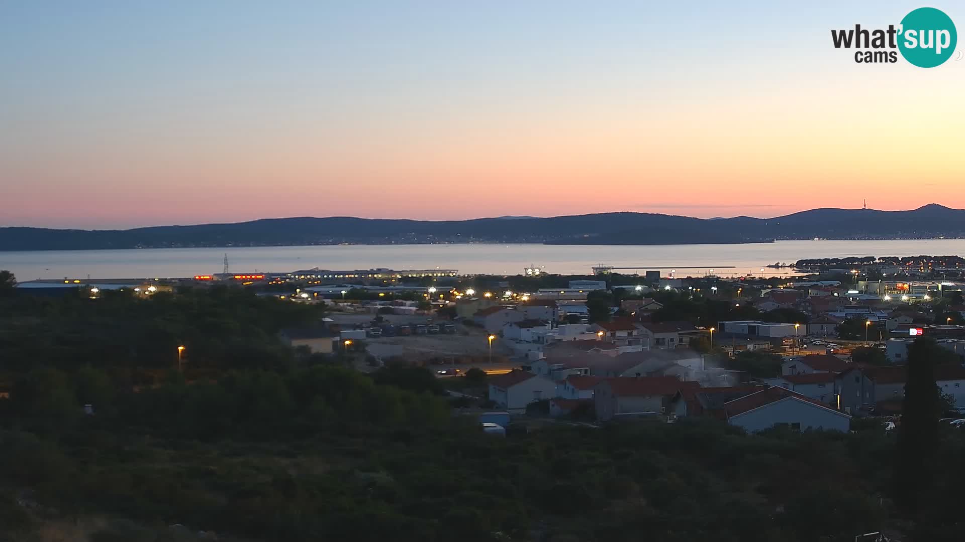 Zadar Porto di Gazenica Webcam Panorama, Zara, Croazia