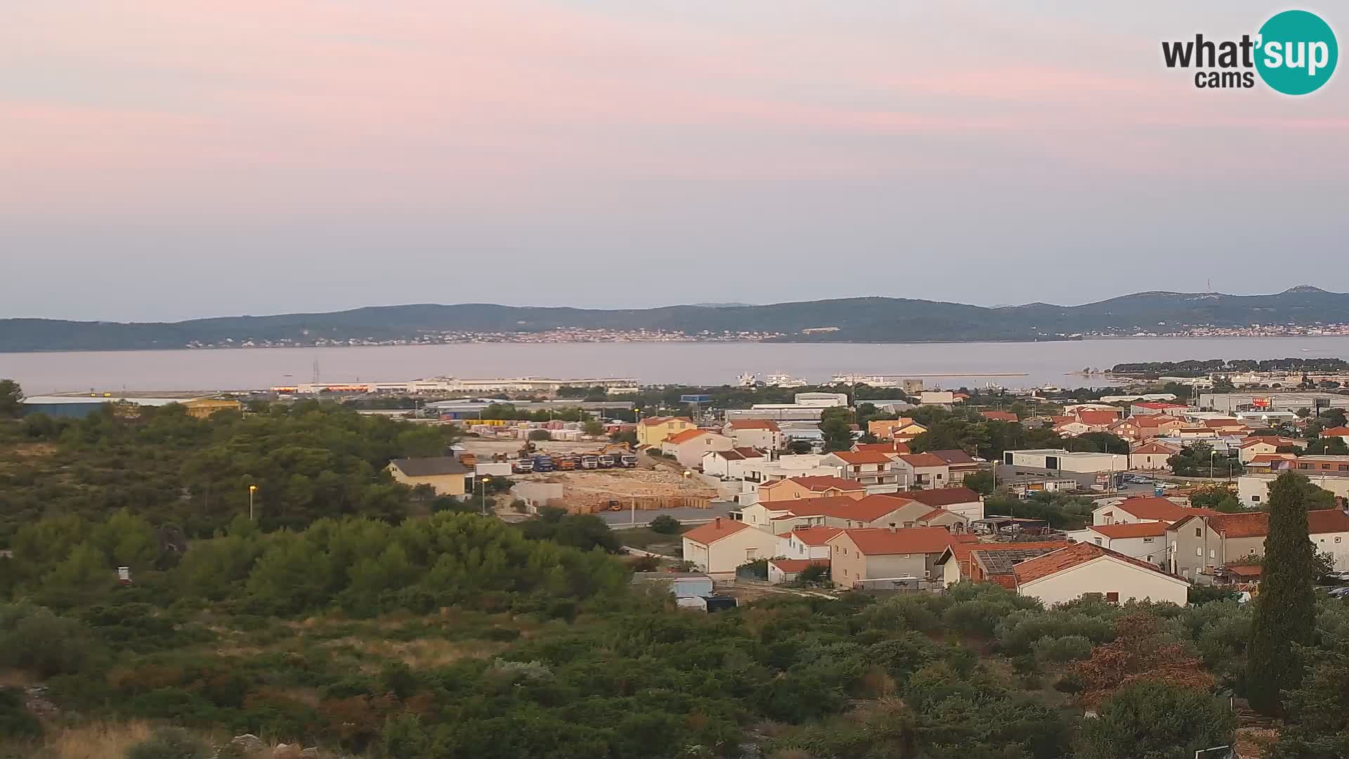 Zadar Port Gazenica Webcam Panorama, Zadar, Croatia