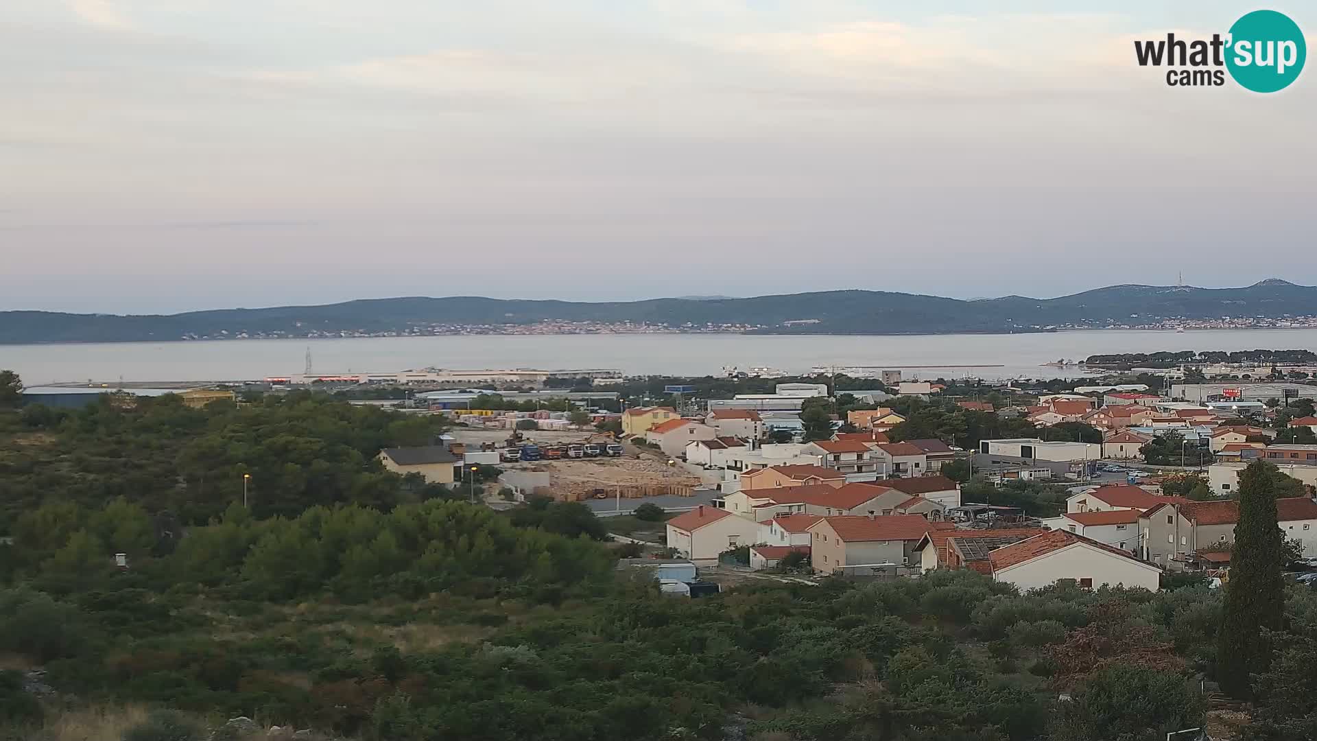 Panoramska web kamera Luke Gaženica u Zadru, Hrvatska