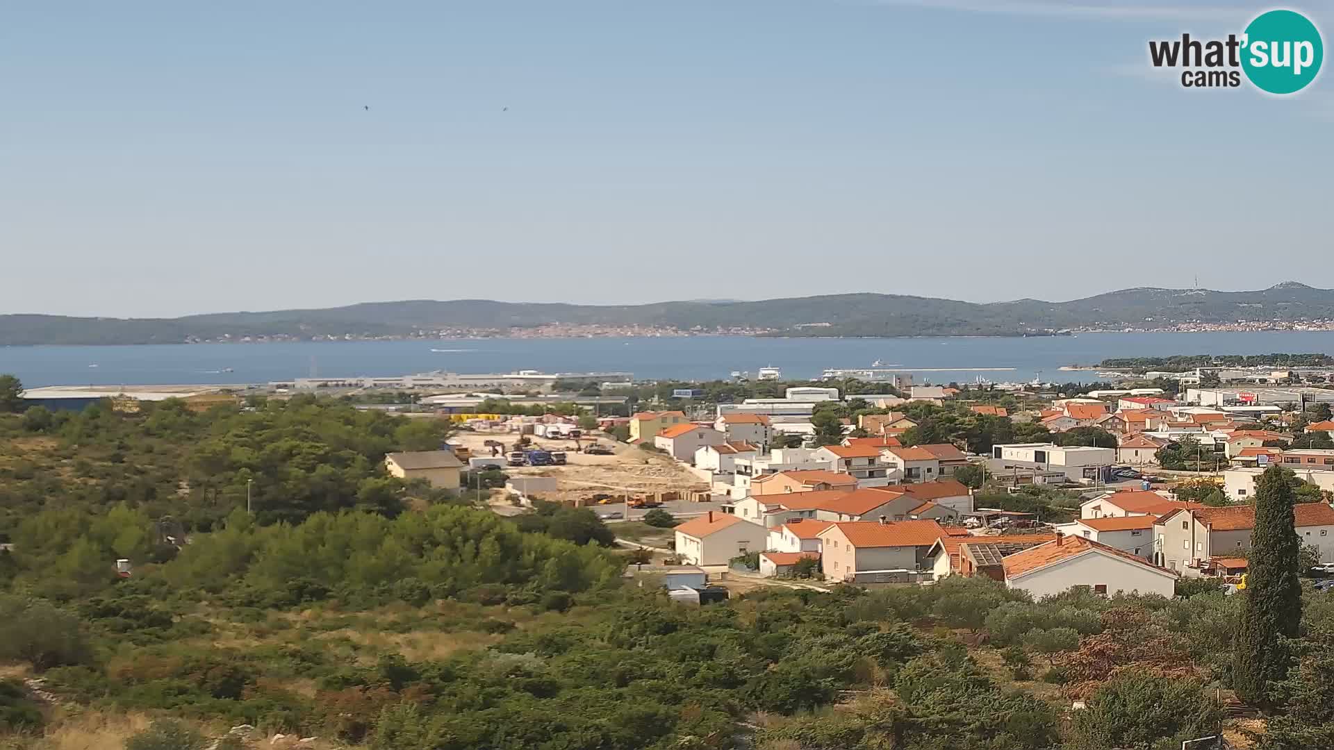 Zadar Port Gazenica Webcam Panorama, Zadar, Croatie
