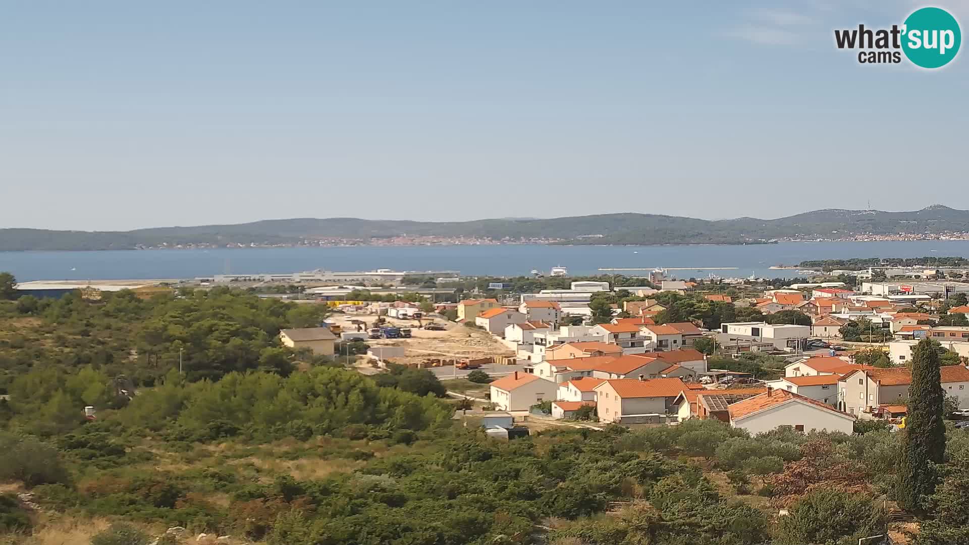 Zadar Port Gazenica Webcam Panorama, Zadar, Croatie