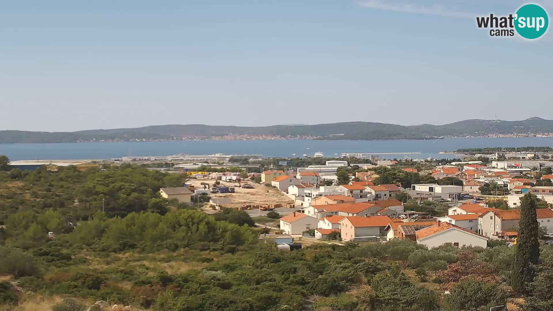 Panoramska web kamera Luke Gaženica u Zadru, Hrvatska