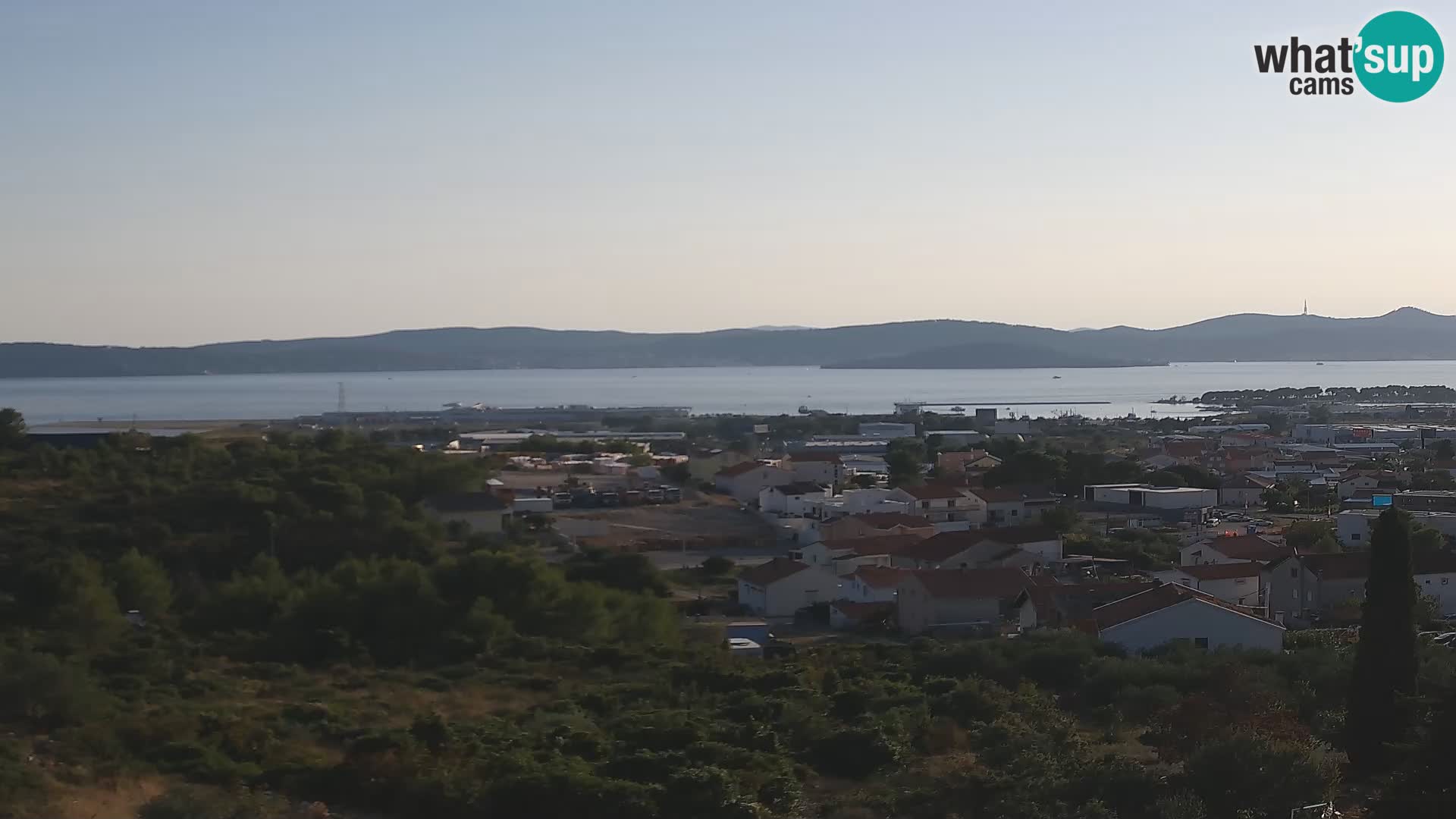 Panoramska web kamera Luke Gaženica u Zadru, Hrvatska